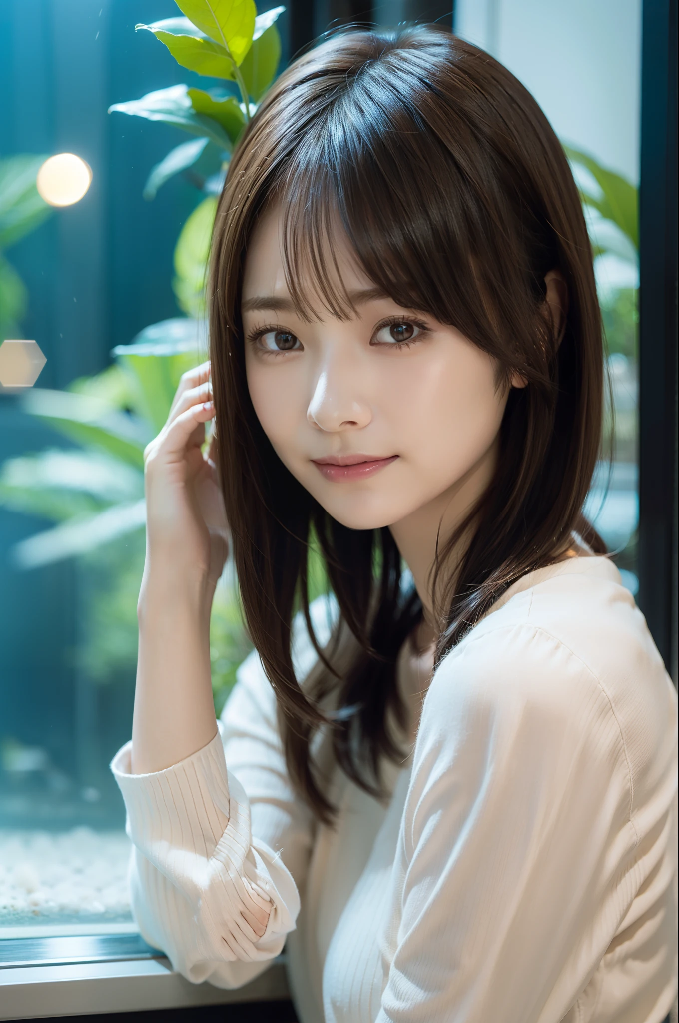 masutepiece, Best Quality, Illustration, Ultra-detailed, finely detail, hight resolution, 8K Wallpaper, Perfect dynamic composition, Beautiful detailed eyes , Hotel(Bet), Sexy face,Face feeling ecstasy,Face at the peak of sexual arousal,Excited face from sex