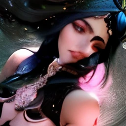 Genie,masterpiece, realistic photography, colorful background, detailed portrait, intricate details, rich colors, realistic style, --auto --s2