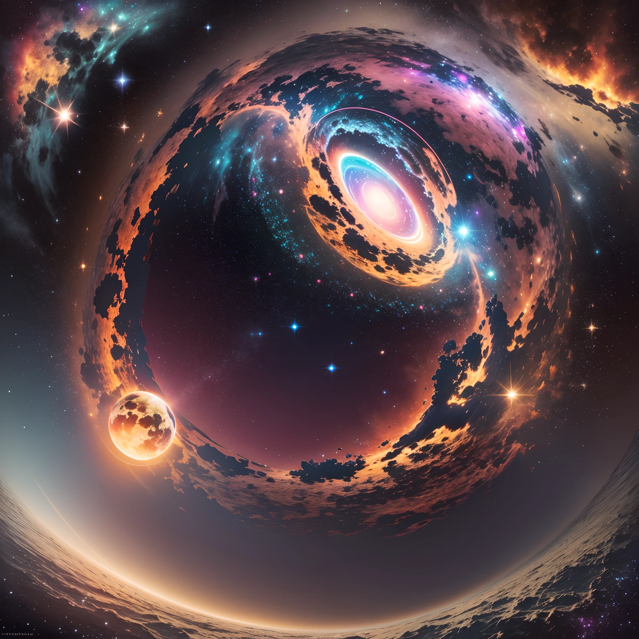 un ente vivo de un planeta de la galaxia andromeda. no antropomorfico - --auto --s2