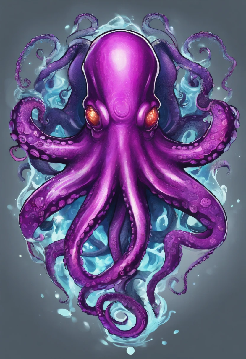 there is a pink octopus with black tentacles on it's back, some tentacles are touching her, tentacle monster, many tentacles, tentacles around, tentacles, spiky tentacles, tentacle, big tentacle sneak around, anthropomorphic octopus, ornate tentacles growing around, huge tentacles, octopus tentacles