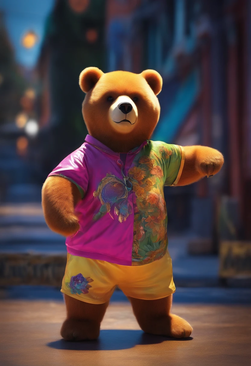 Hip hop bear