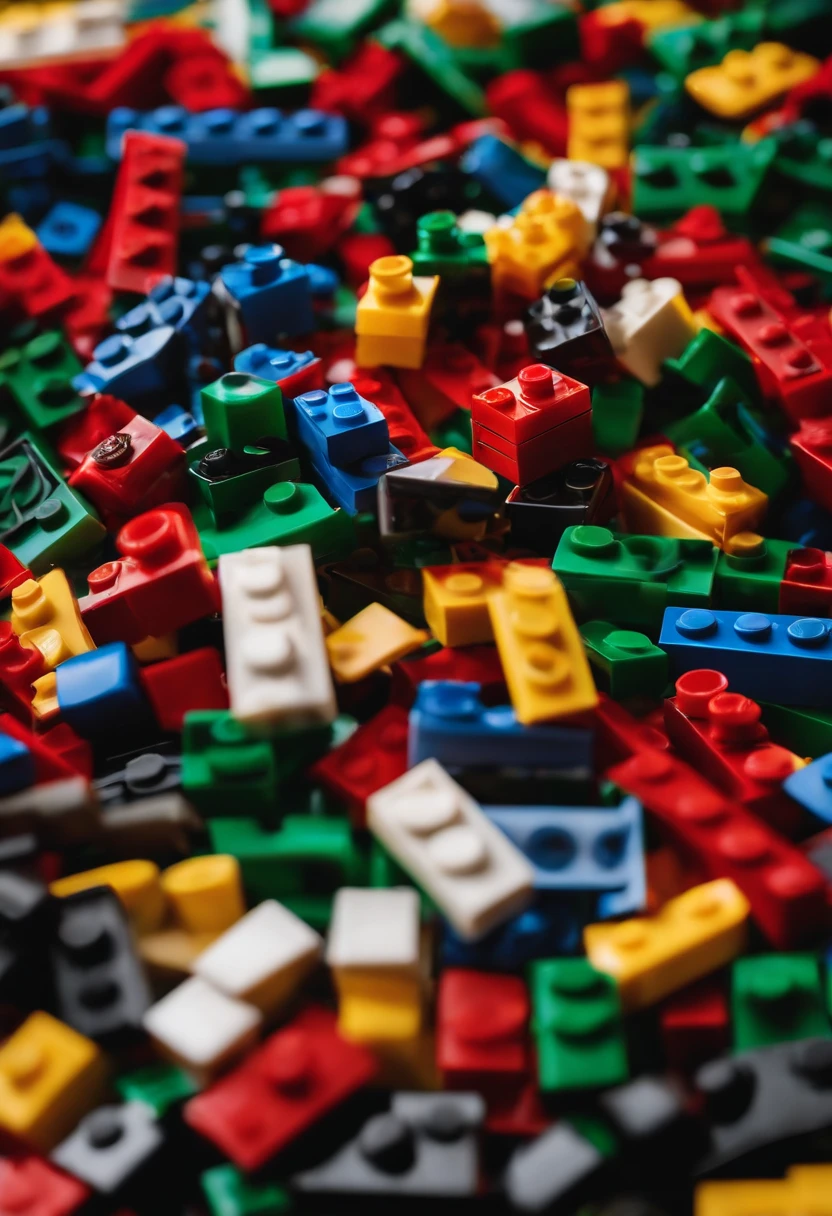 legos are playing a game of rock and roll