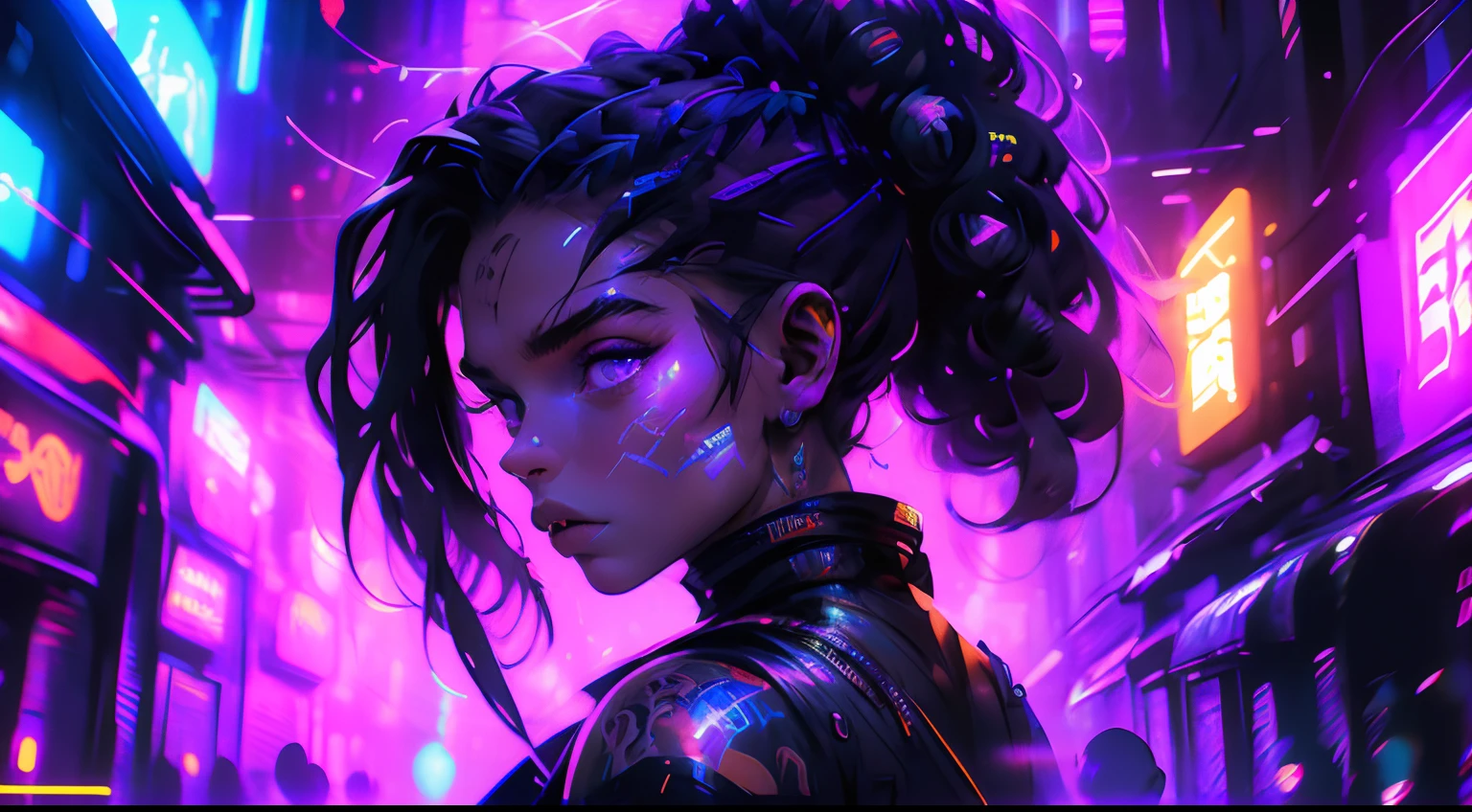 (Masterpiece), Best Quality, expressive eyes, a perfect face,(gritty:0.9),(80's aesthetic:1.1),(Neon:0.8),(Retro:0.9),(analog:1.1),(独奏:0.8),(1 person:0.6),(calavera:0.5),(Sunglasses:0.7),(The Grim Reaper:0.5),(purple and pink color scheme:0.9),(glitch:1.1),(tumult:1.0),(black and white:0.6),(Dripping letters:0.8),(Vaporwave Aesthetics:1.2),(Digital Distortion:0.9),(creepy smile:0.7),(blood splash:0.8),(darkness:0.9), --auto