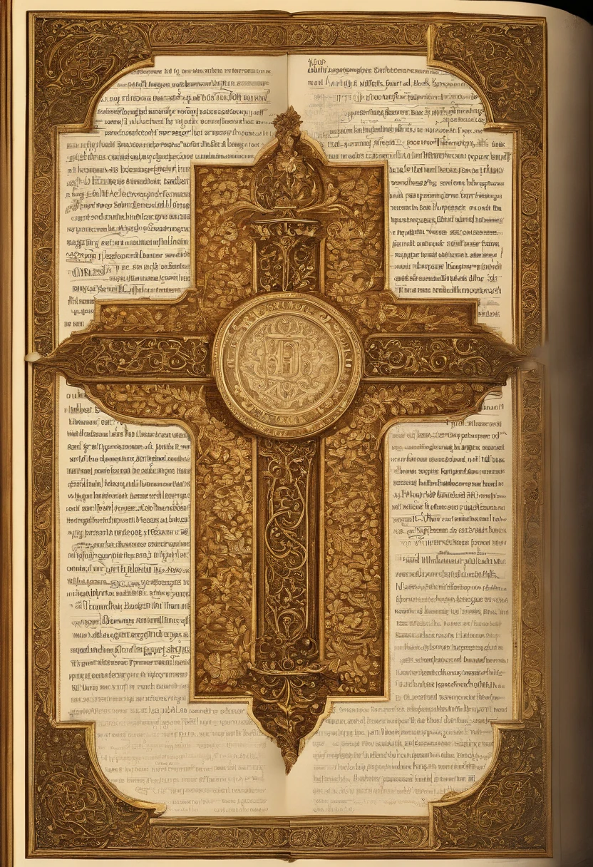 "Por favor, create a high-definition image of the Holy Bible that captures the reverence and spiritual significance of this holy book. The image should convey the historical and religious importance of the Bible, apresentando-a de forma digna e respeitosa. Use soft lighting to highlight cover and page details, enfatizando sua textura e envelhecimento, if applicable. Position the Bible in an environment that evokes a sacred environment, como uma prateleira de madeira em uma biblioteca antiga ou um altar iluminado. As cores devem ser sutis e a tipografia, Apresente-se, deve ser elegante e discreta. The image should inspire a sense of reverence and spiritual connection to the words and teachings contained in the Holy Bible." And also put a light on top of the Bible and make it a little bigger