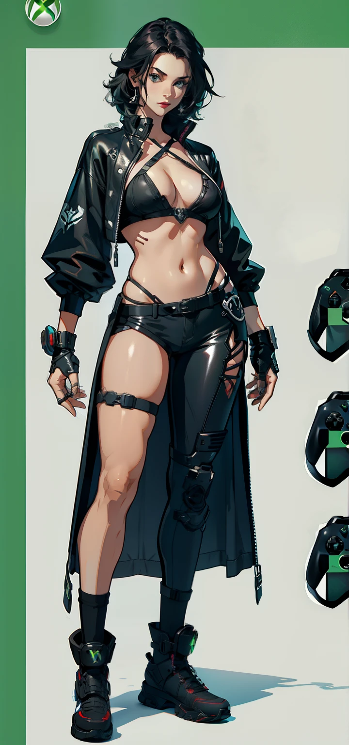 Xbox inspired character design, sexy