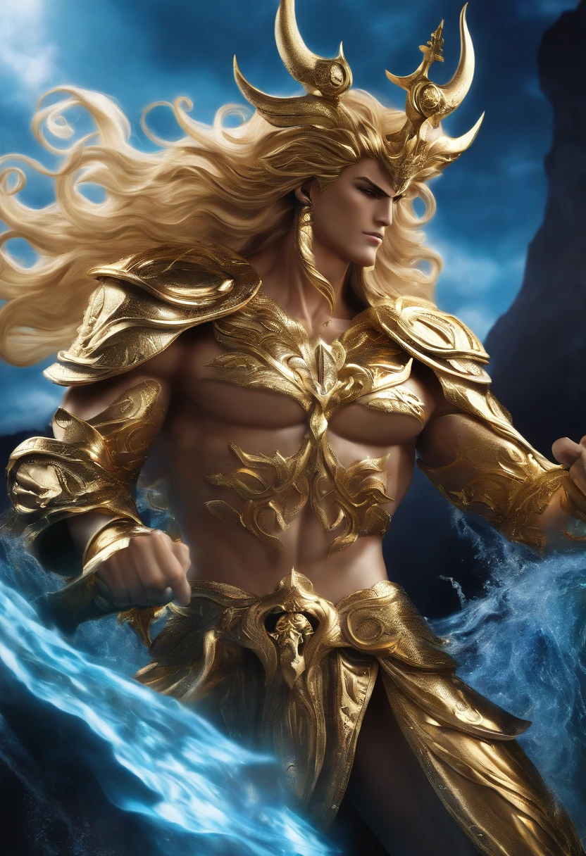 Poseidon Saint Seiya Satan