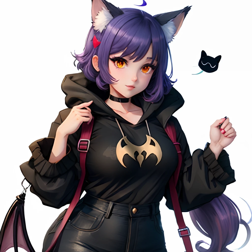 demon vtuber with dog ears design plus size anime