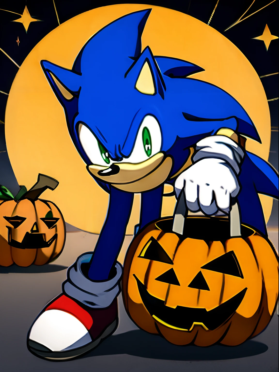 furry sonic, on a halloween party, twerking to music