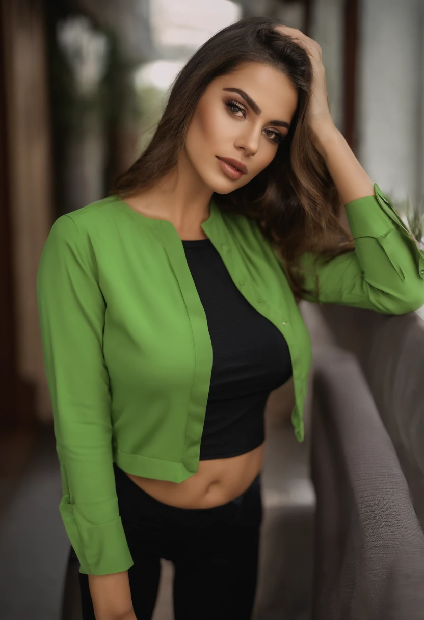 Deslumbrante Cutie doce em mini saias & calcinha fofa. Elevador de Saia. meninas fotorrealistas. Impressionante tiro de corpo inteiro, olhos verdes penetrantes, olhos azuis, usando saia preta rodada, mechas loiras no cabelo, decote aparente, bastanta magra