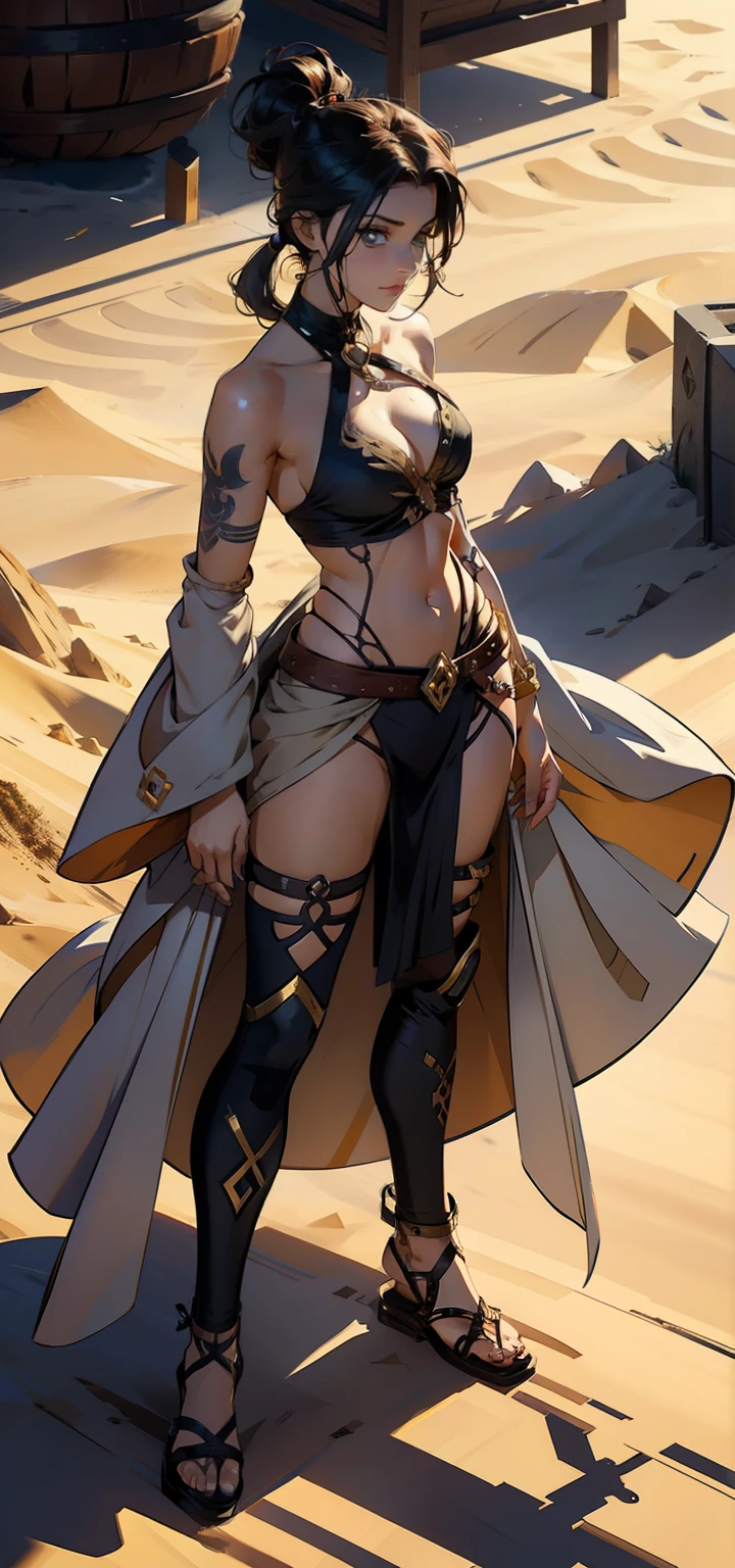 Sand inspired character design professional character design