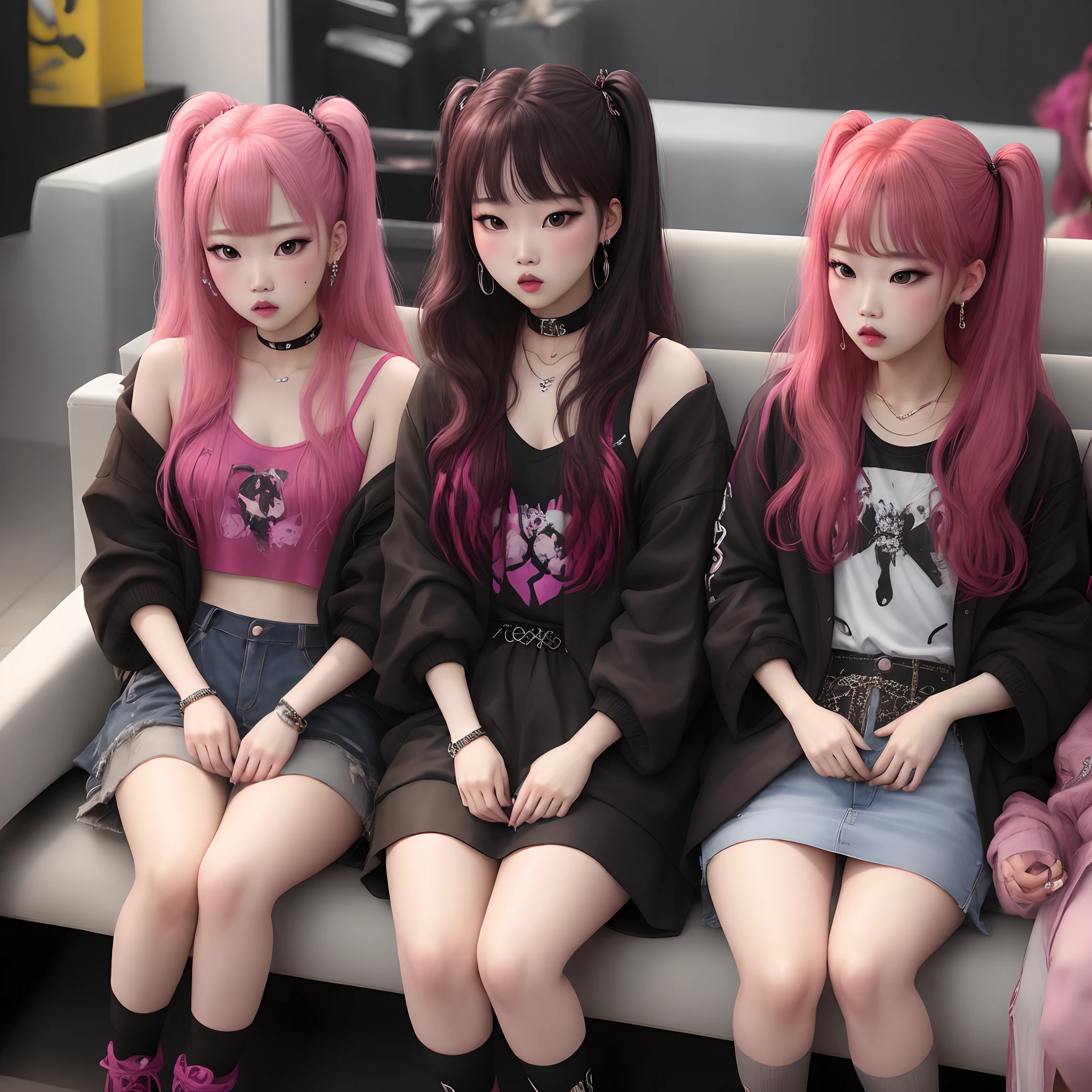 Black pink