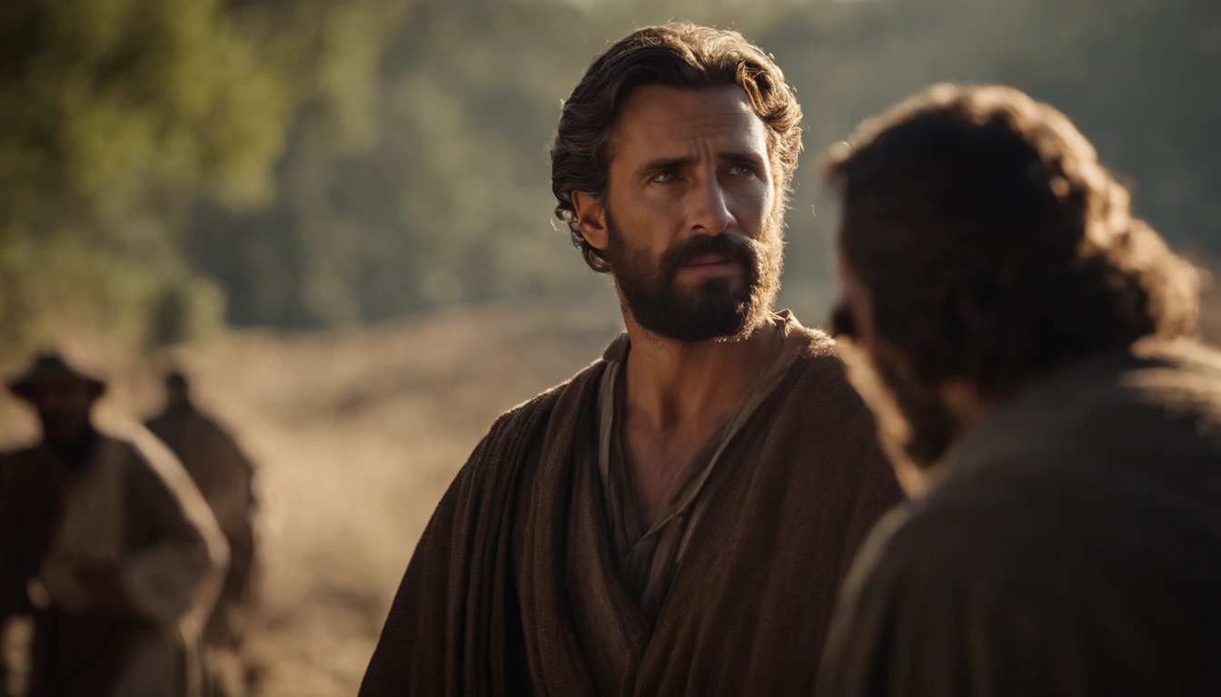 Joel, Prophet Bible Character, antigo testamento. falando ao povo
