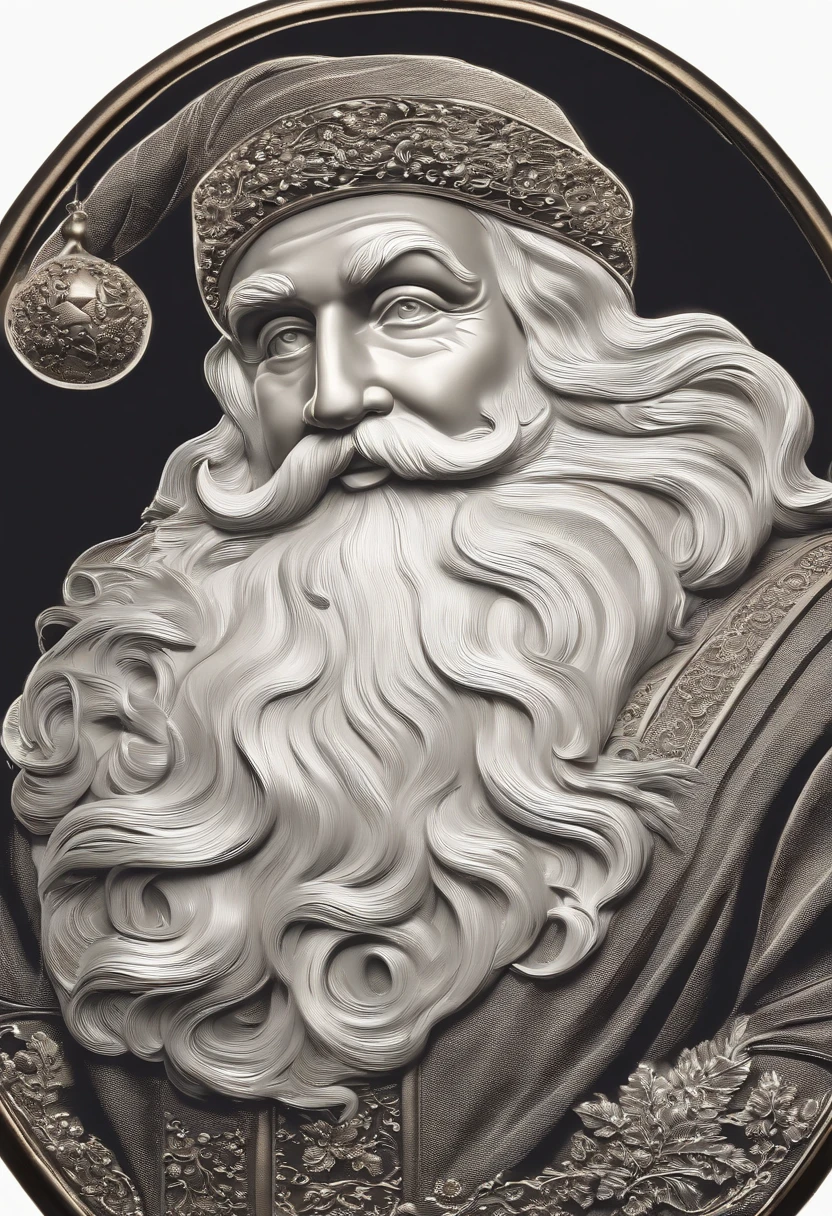 santa claus shilouette for öaser cutter