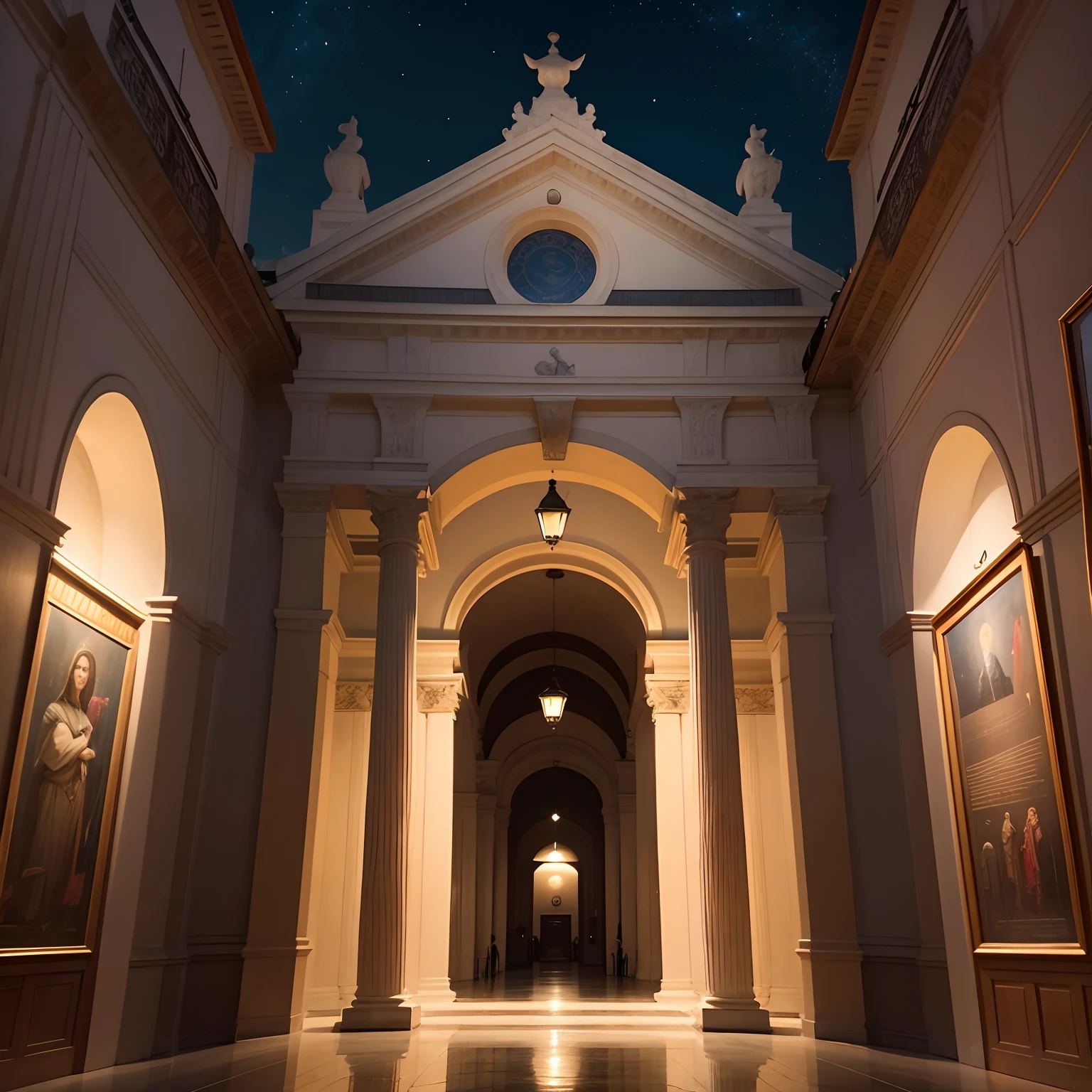 Museu assaltado roubado a noite