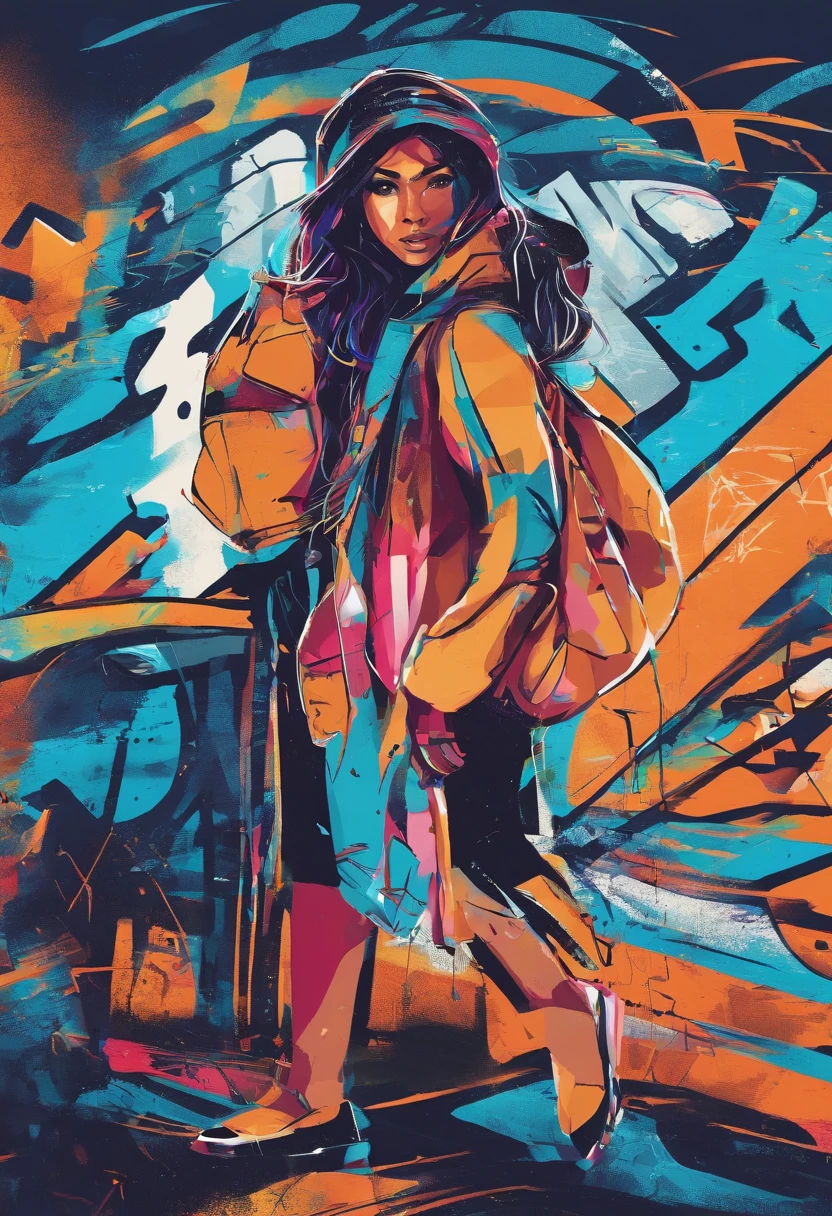 beautiful little girl Yalitza Aparicio, Retrato de medio cuerpo, Cabello corto y despeinado azul brillante, sombra de ojos negra, (Ropa de estilo urbano:1.2), (Antecedentes de la ciudad:1.2), maquillaje oscuro, Arte digital, tendencias en Artstation, Altamente detallado, Detalle fino, intrincado, Hermoso brillo detallado, Detallado, cinematiclight, Altas Resoluciones, Detailed facial features,foco nítido, Suave, aesthetic,