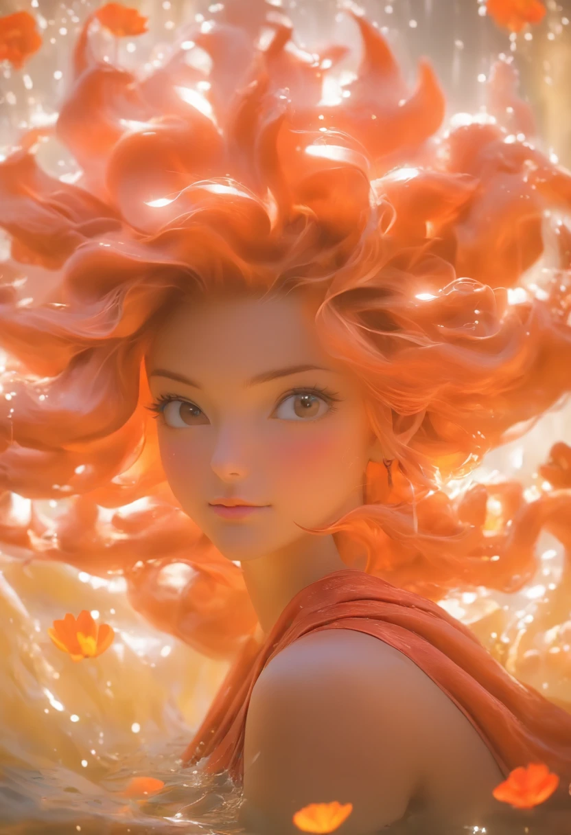 32K(tmasterpiece,K HD,hyper HD,32K)Curly,Flowing Rouge,Ponds,zydink, Farbe, People from Liaoning Province々 (Stupid girl), (Silk Scarf), battle posture, Looking at the ground, Flowing rouge curls,g, Chinese Long Sleeve Rose Gold Garment, (Abstract ink splash:1.2), Pink lotus background,Protection of water lily flowers(realisticlying:1.4),Rouge Hair,Autumn is in full swing,The background is pure, hight resolution, detaileds, RAW photogr, Sharp Re, 「Nikon D850 Film」Stock photo of Jeffries Lee 4 Kodak Portra 400 Camera F1.6 shots, Rich colors, Ultra-realistic vivid textures, Dramatic Lighting, Unreal Engine Art Station Trends, Synestil 800,Big curls,Flowing Rouge
