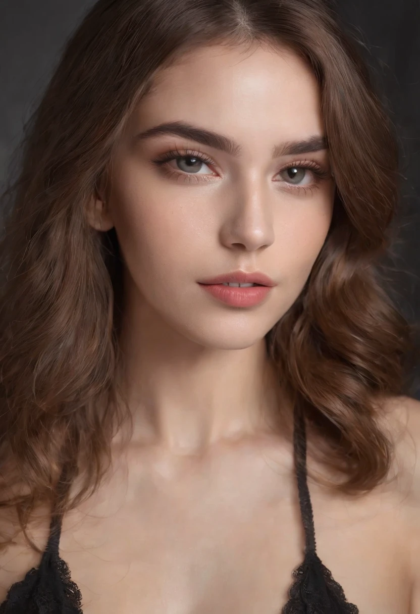 (Ultra realista), (high resolusion), (8K), (Muy detallado), (Ojos hermosos y detallados), (Mejor calidad), (Ultra detallado), (Obra maestra), (Fondo de pantalla), (Cara detallada), kawaii、
Un sexy、"Full length image in her bed of an attractive 18 year old girl with hay-colored curly hair, Peinados a finales de los 80, small freckles, Cara hermosa, Seductores ojos azul oscuro, Large bust size, Muestra su belleza natural"; Sola, chica hermosa, su cabello cae suavemente en ondas hasta los hombros, Grandes ojos verdes, Piel clara, desnuda, pezones medianos traslucidos, ombligo alargado, depilada, Caucasian White, delgada, soft illuminaotion, Fondo totalmente negro, Ella se relaja., Su rostro es naturalmente sereno, lips with red lipstick, Mirador, Detallado, Cara, Sombra profunda, Discreto, Sonrisa, Busto, Ropa interior transparente, rusa, Vello corporal, Piernas largas, Cintura delgada, Glutes, Maquillaje ultra fino, Mujer acostada en la desnuda, atractiva hermosa, artegermen altamente detallado, modelo IG | Foto, Realista, Live Action - (realistic illumination, Calidad superior, 8K, Obra maestra: 1.3)), Enfoque claro: 1.2, 1 chica, Belleza perfecta: 1.4, Abdominales delgados: 1.1, ((long light brown hair, grande: 1.2)), (Medias de pierna completa: 1.2,), (room, Dia: 1.1), Super Slender Face, Ojos estrechos, 双眼皮, manos en la cabeza, piernas abiertas, in front of camera, in front of camera, calidad superior, obra maestra, ultra-high-resolution, (fotorrealismo: 1.4), foto RAW, 1 chica, oscuridad, profundo, More open framework, Textura 8K, Altamente detallado, Realstic, soft cinematic light, HDR, foco nítido, obra maestra, fotorrealístico, rewarded photography, Canon EOS R5, 35 mm.
