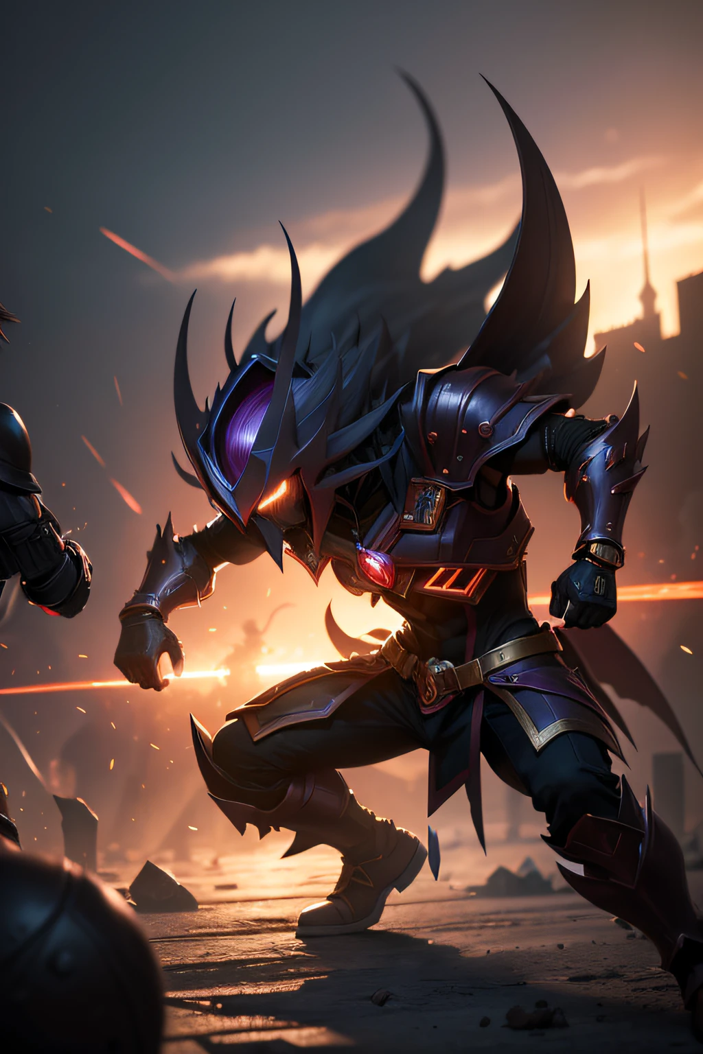 (a freestyle battle,yugioh), (best quality,highres:1.2), (realistic), (dark-colored, intense lighting)
In this prompt, I want you to imagine a crossover between a freestyle battle and a game of yugioh. The scene is of the highest quality, with a resolution of 4k or 8k. The image should be realistic, as if it was taken from a real battle. The lighting should be intense and dark-colored, setting a dramatic and mysterious atmosphere.