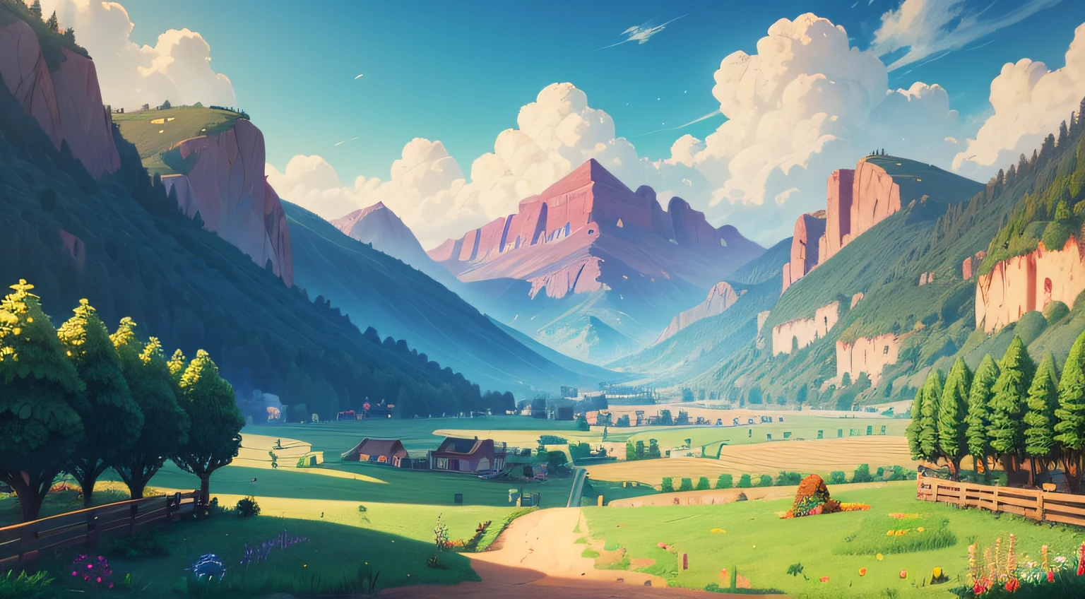 stardew valley, thumb, pacefull, immersive, with background, character, 4k, photorealistic, masterpiece
