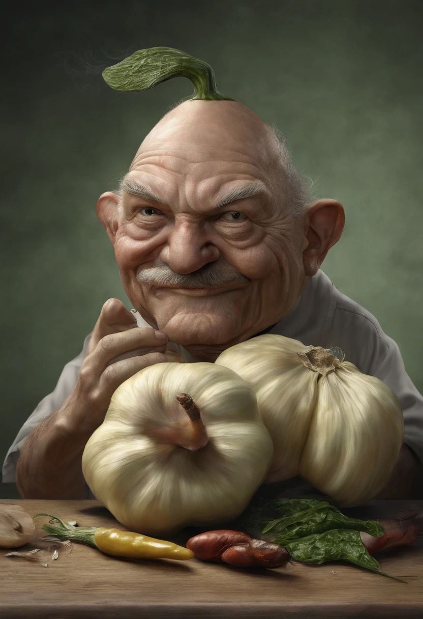 Dr Garlic and Mr Jalapeño