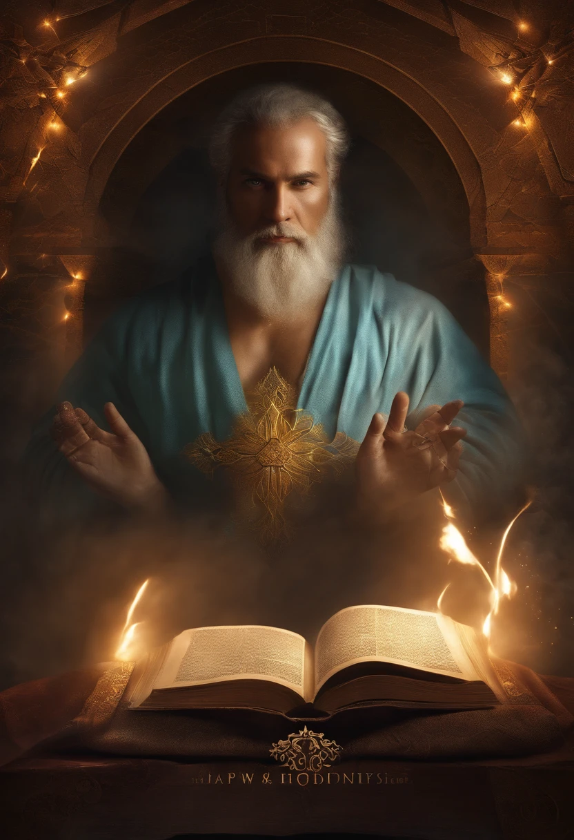 New Year According to the Bible, And Jeremiah is strong and faces battles, , Biomechanicals, estranho, assustador, Pesadelo, cores muito brilhantes, light particles, com luz brilhante, Mshiff, Arte do papel de parede, Papel de parede UHD
