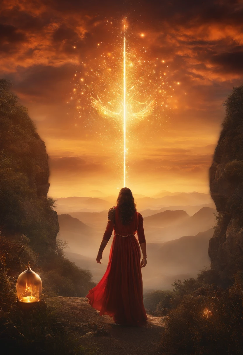 New Year's Eve According to the Bible, Sol, And Jeremiah is strong and faces battles, Biomechanicals, estranho, assustador, pesadelo, cores muito brilhantes, light particles, com luz brilhante, Mshiff, Arte do papel de parede, papel de parede uhd 1920x1080px