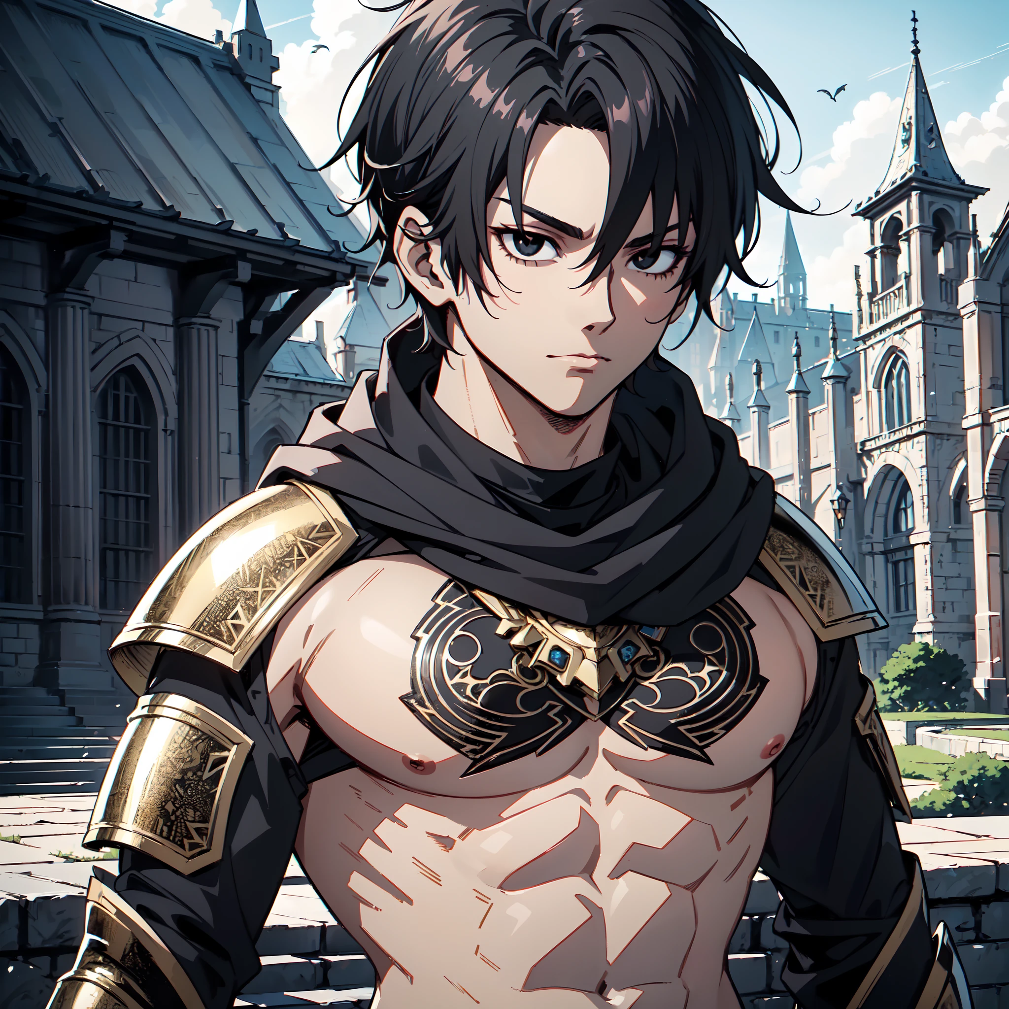 128K Ultra High Definition,
128K Ultra High Quality,
128K Ultra High Resolution,
Best Definition,
Best Quality,
Best Resolution,
Perfectly Detailed,
Perfectly Designed,
Extremely Detailed,
Extremely Designed,
Hyper Detailed,
Hyper Definition,
Hyper Quality,
Hyper Resolution,
Masterpiece,
(((Anime))),
Body Shot,
(((Boy))),
Handsome,
Muscular Body,
(((Black Short Hair))),
(((Black Eyes))),
(((Hyper Detailed & Perfectly Designed With Ultra High Quality Platinum Engravings Ninja Armor))),
(((Inside Of Medieval Royal Palace Background Scenery))),