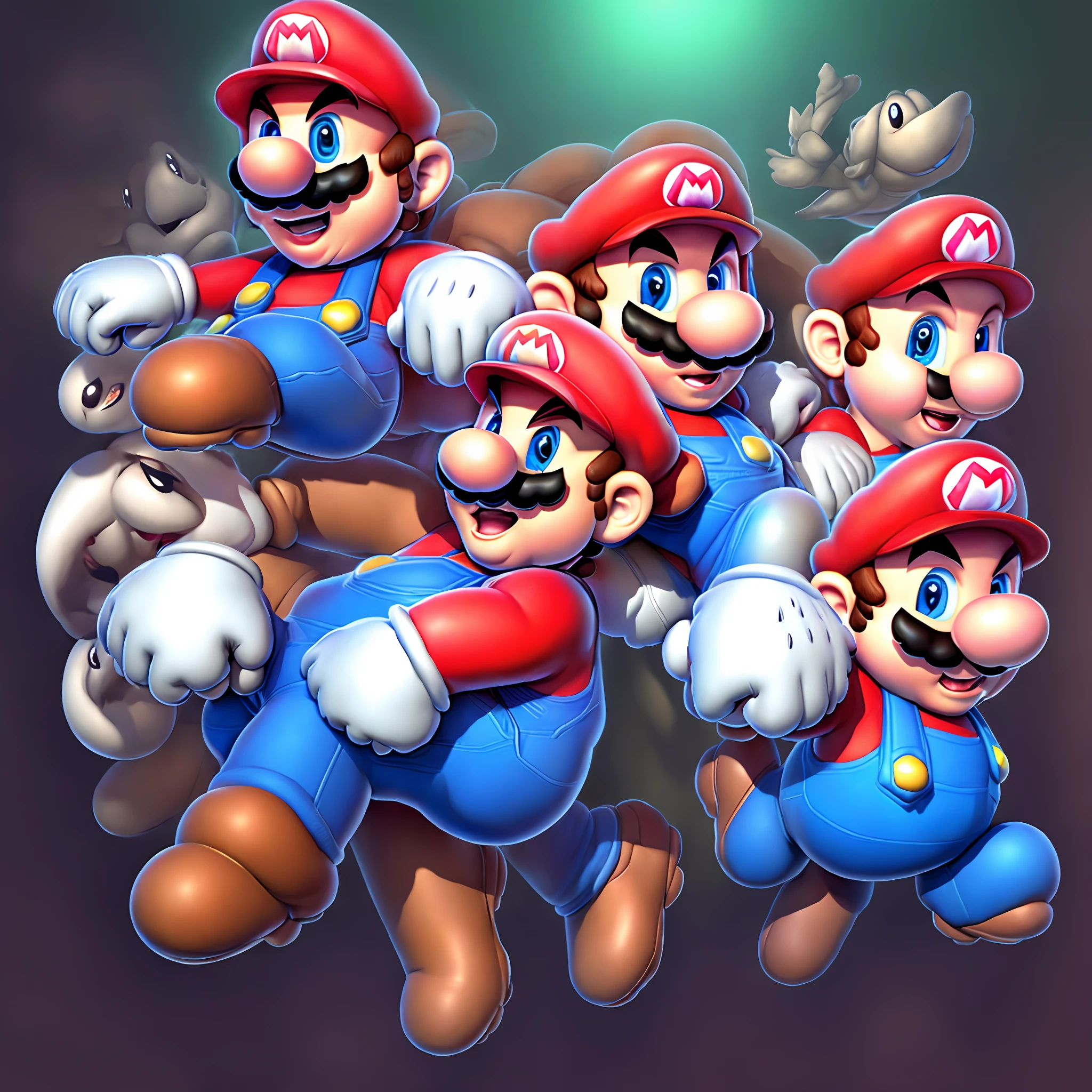 (((super mario  bros female version)))8k,pawg((from Mario bros)((mario bros female version))(((Amazing tits)))caliente, hermosa,((Hornie)),(((viste su oberol  ajustado)))((tiene tetas perfectas)))8k, hiperrealista todo como un motor irreal trazado de rayos render ((estilo humano hiperealista)),(((Empty dark background))). hiperrealista todo como un motor irreal trazado de rayos render estilo humano realista ,(((Empty dark background)))., Suavemente iluminado, Intimo exquisito detalle, foco nítido, intrincadamente detallado, rewarded photography, small-catchlight, bajo contraste, alta nitidez, facial-symmetry, profundidad de campo, cinematic background, Renderizado del motor irreal, Imagen central, dream-like, Suavemente iluminado, intimo, imagen de cuerpo completo ,cuerpo completo,((tetona)),((piernas torneadas)) perfect ass ecchi, hdri