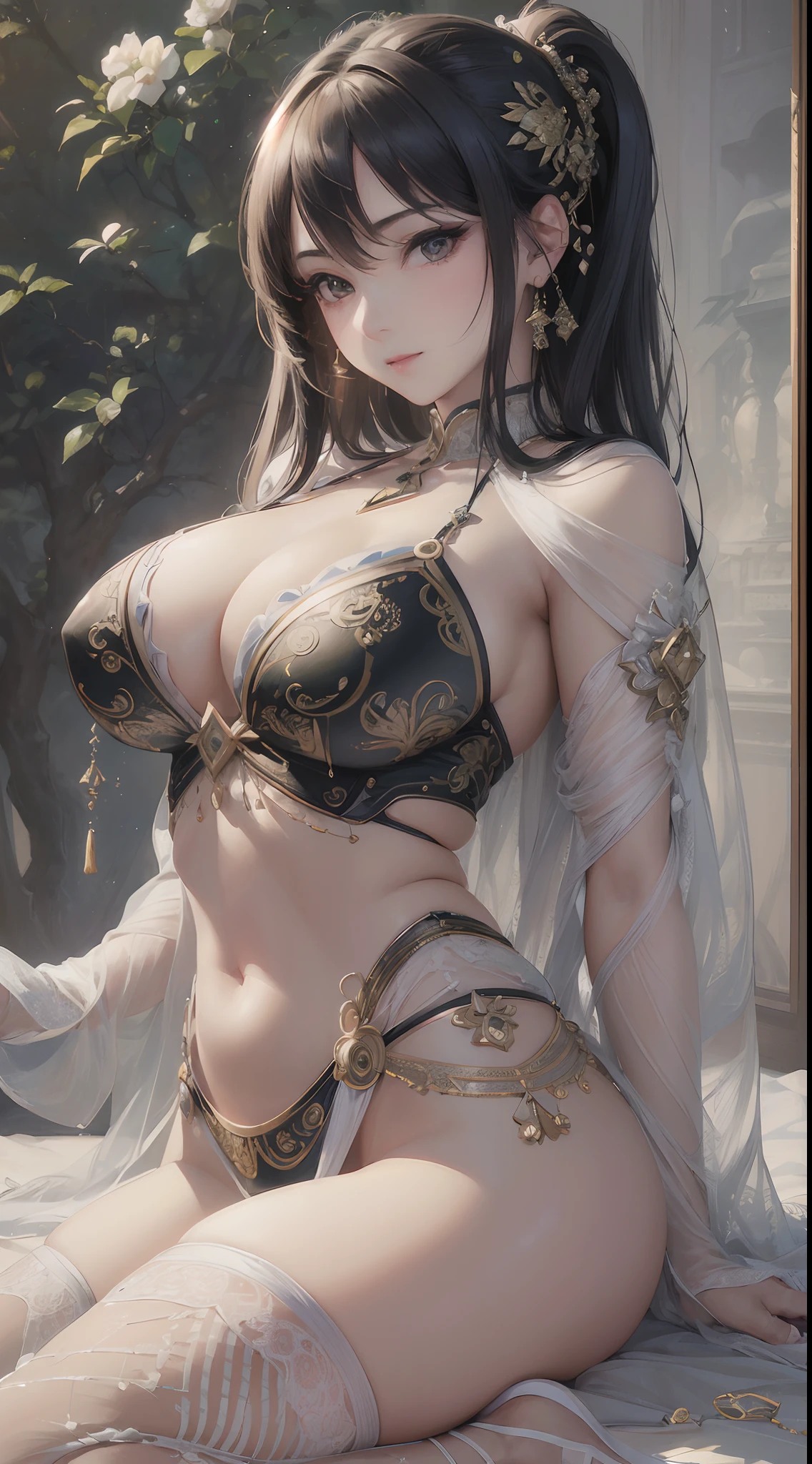((Finest quality)),(超A high resolution),(ultra-detailliert),(Meticulous portrayal),((Best Photorealistic)),(Finest works of art),Ultra-Precision Art,The art of astounding depiction, ((1 gravure model),