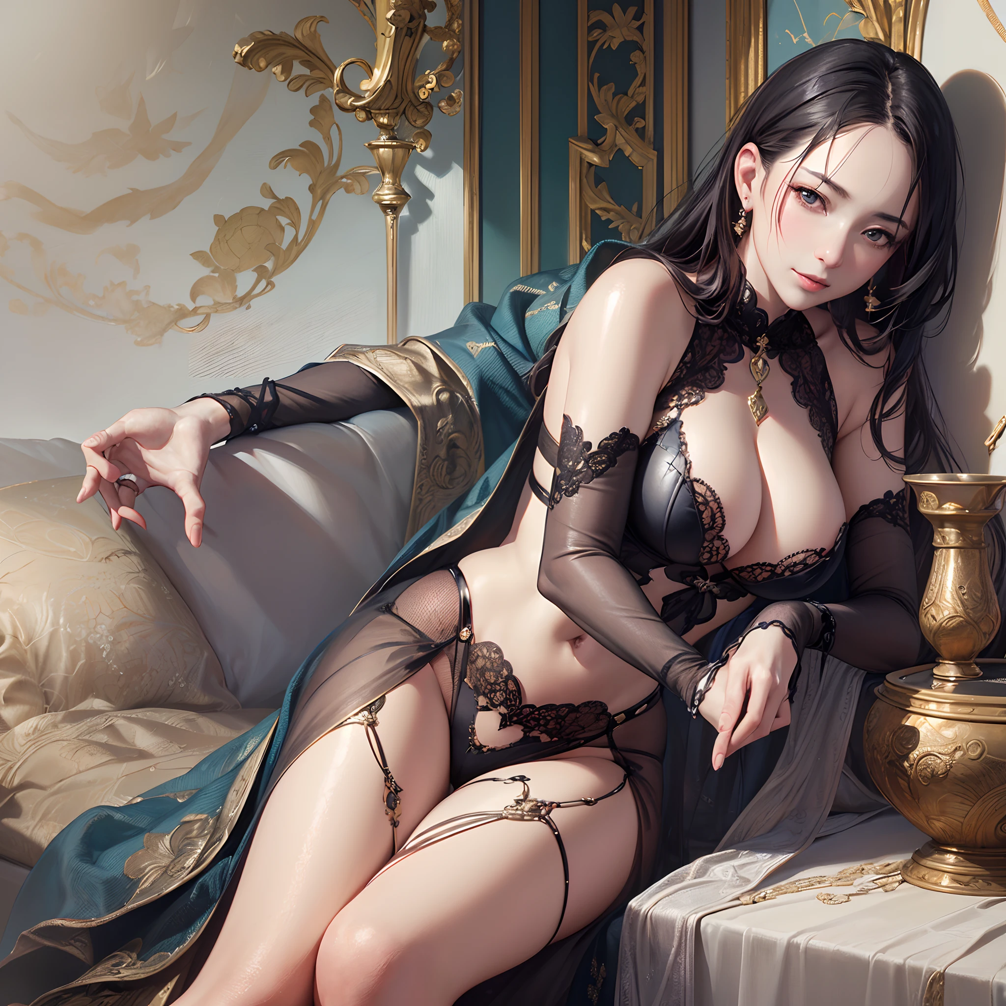 ((Finest quality)),(超A high resolution),(ultra-detailliert),(Meticulous portrayal),((Best Photorealistic)),(Finest works of art),Ultra-Precision Art,The art of astounding depiction, ((1 gravure model),