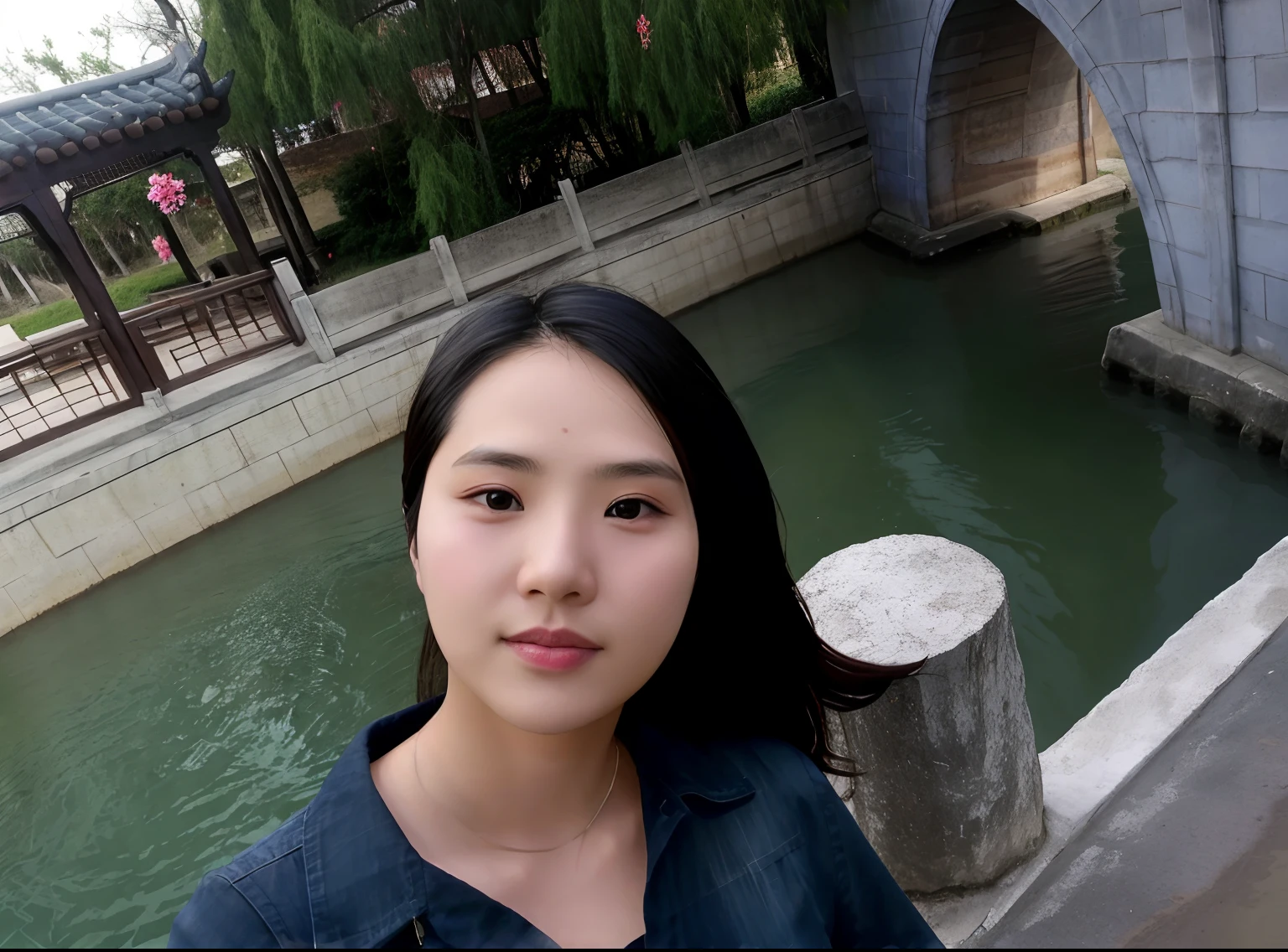 Araved woman standing in front of a body of water, wenfei ye, xintong chen, Zhang Pengzhen, 2 8 years old, zhelong xu, 2 7 years old, 2 9 years old, Lin Qifeng, 3 2 -  - old, Qiu Fang, xiaolong wang, author li zhang, Wang Qichao