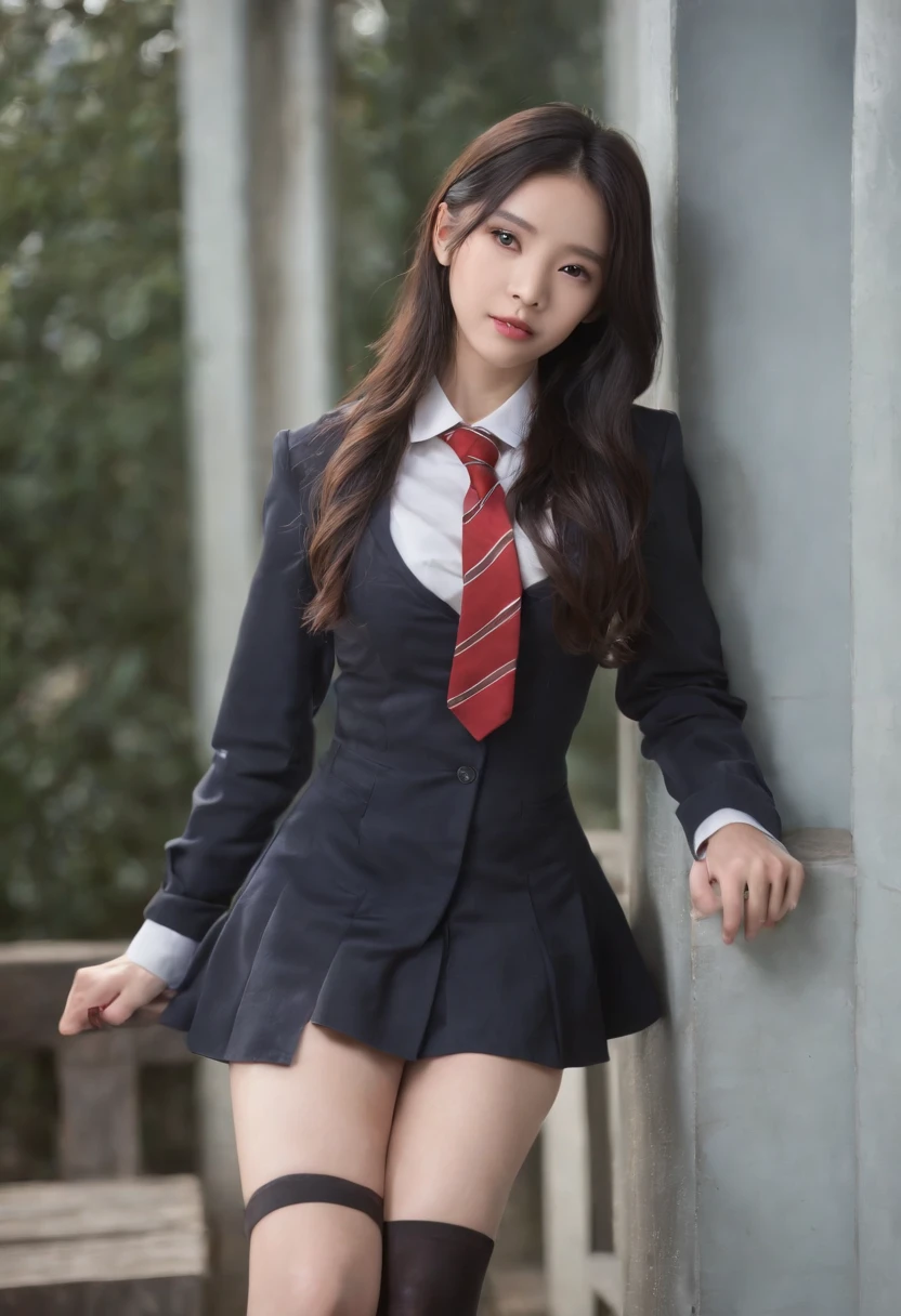校服、knee high socks、Long black hair、kawaii faces、‎Classroom、tight uniform、Legs boldly spread、sensual lingerie、Spread your legs boldly、tight uniform、Mature appearance、Plaid skirts、White shirt、Neck tie、The shape of the pubic region is clearly visible、No underwear、Big high school girl、is transparent