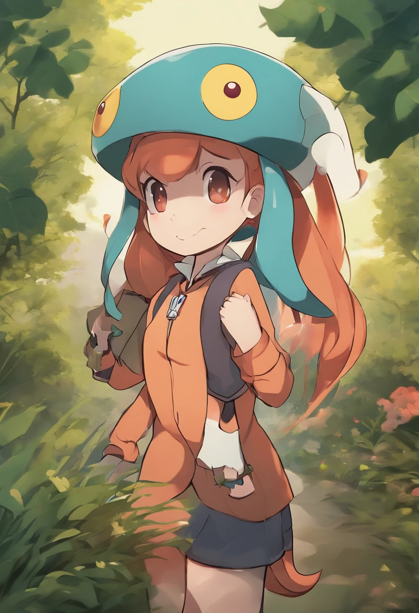 personagem de anime em 2d estilo pokemom digimom