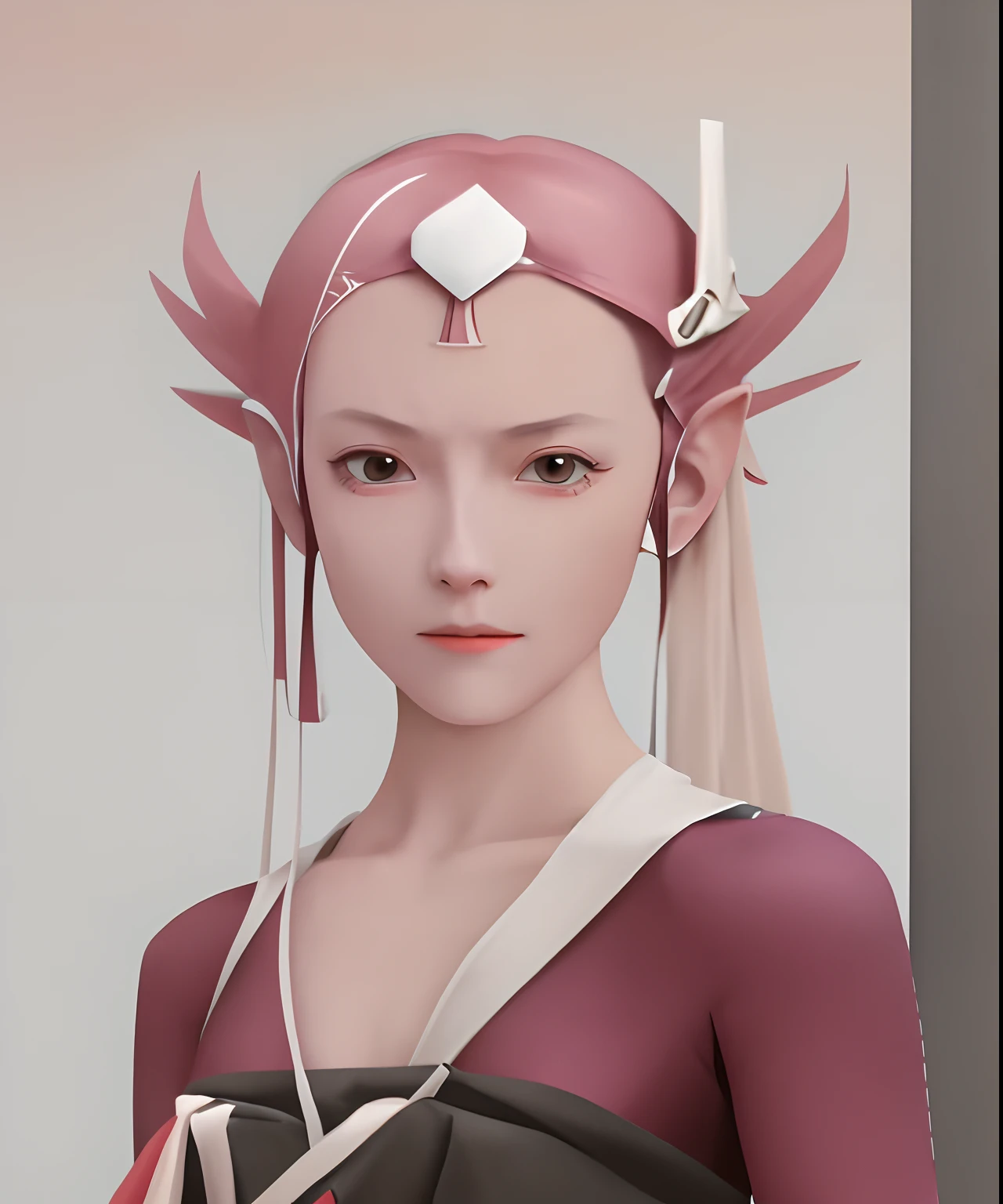 Remove the headgear, Change, a skirt