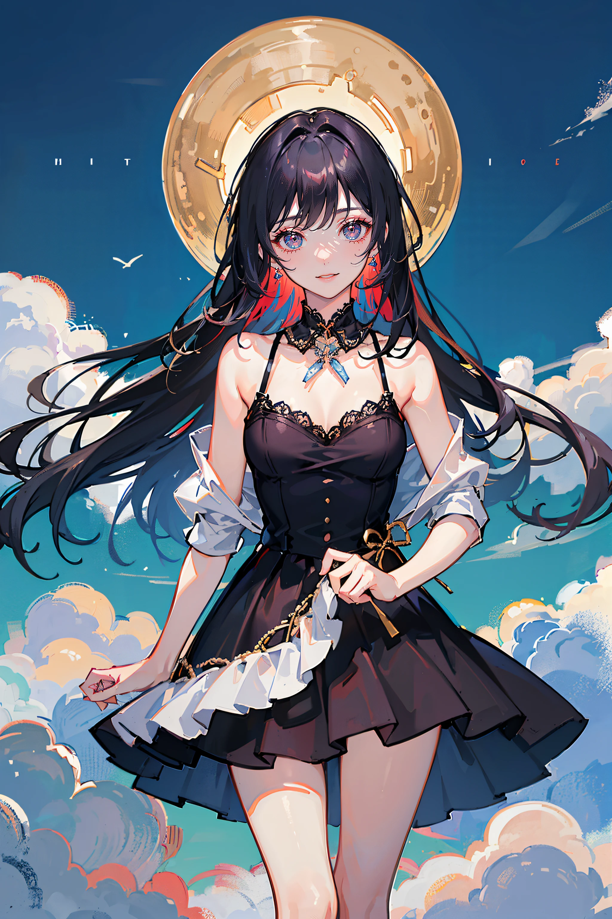 ((Currently, a cute and beautiful woman is changing her underwear)), ((22-year-old beauty)), ((embarrassed smile)), ((luscious long hair)), ((miniskirt)), (( Gradient Eyes)), ((Background is a city night view)), Attractive Makeup, Scenery, NFSW, UHD, Retina, Masterpiece, Accurate, Anatomical, Scientifically Correct, Textured Skin, Super Detail, High Detailed, High Quality, Award Winning, Top Quality, High Definition, 1080P, HD, 4K, 8k, 16k