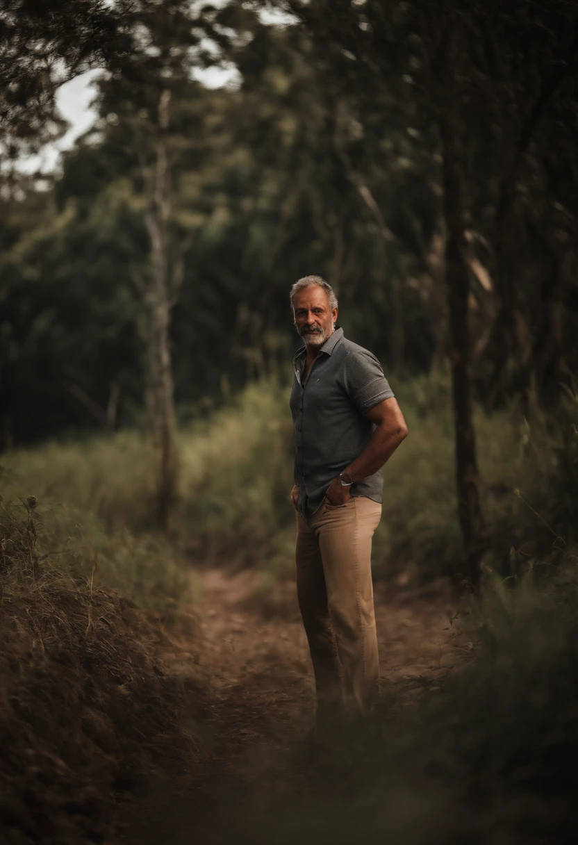 (um homem), (50 anos), (brasileiro), (camiseta branca) , (sapato de couro), (meio corpo), (soft-lighting), (master part), (melhor qualidade), (8k UHD), (DSLR Camera), (grain of film), (Very detailed), (Gunfire in canon), 85 millimeters, (profundidade de campo rasa), (vida real), (fotografia), (kodak vision color), (corpo de ajuste perfeito), (high resolution), (renderizado), (extremamente detalhado), (pele detalhada), (paisagem linda), (profissional)