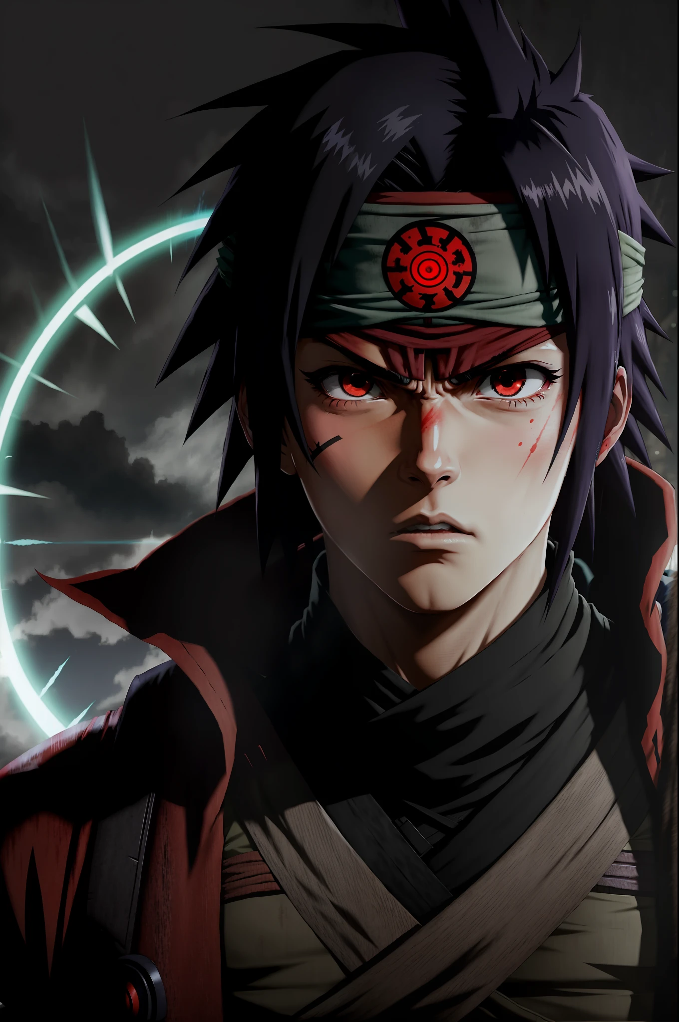 Rikku FFX sharingan uchiha