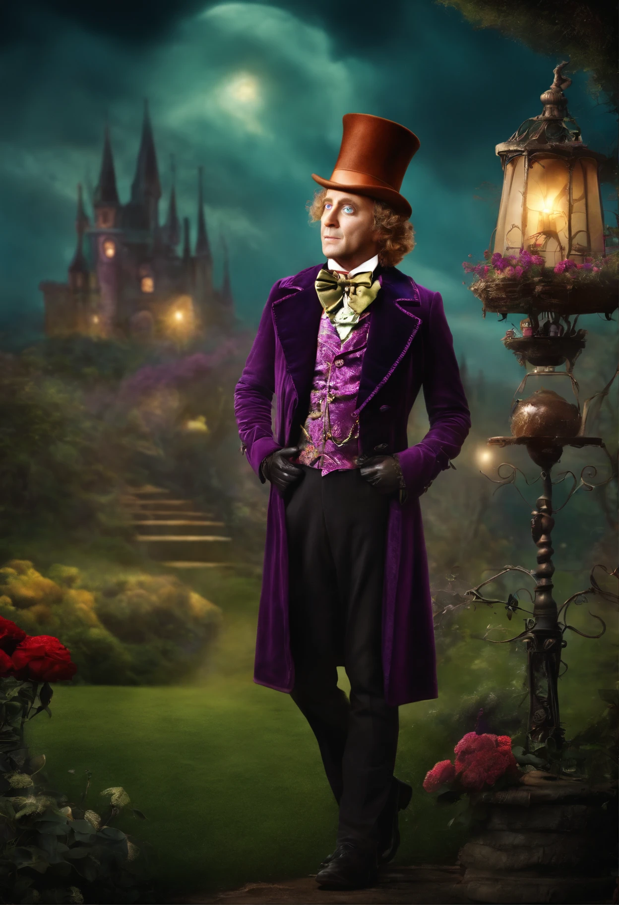 Willy Wonka Tim Burton style