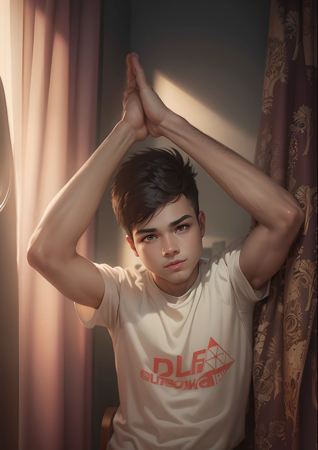 Boy can make a few cartoon photo and realistic and 4K HD high quality