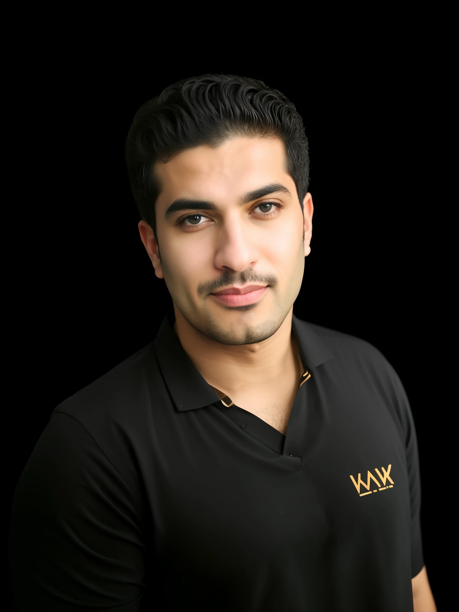 Homem de camisa preta posando para foto, Mohamed Chahin, Emad Mostaque, Amr Elshamy, Sayem Reza, Jamel Shabbaz, Sam Nassour, Farid Ghanbari, Ahmad Merheb, Khyzyl Saleem, Reza Afshar, Nekro Petros Afshar, Eytan Zana, Mogul Khan,Futuristic Space Clothing