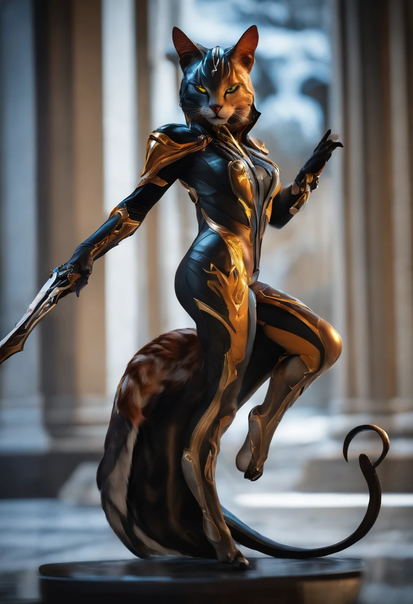 warframe valkyr cat suite lewd pose