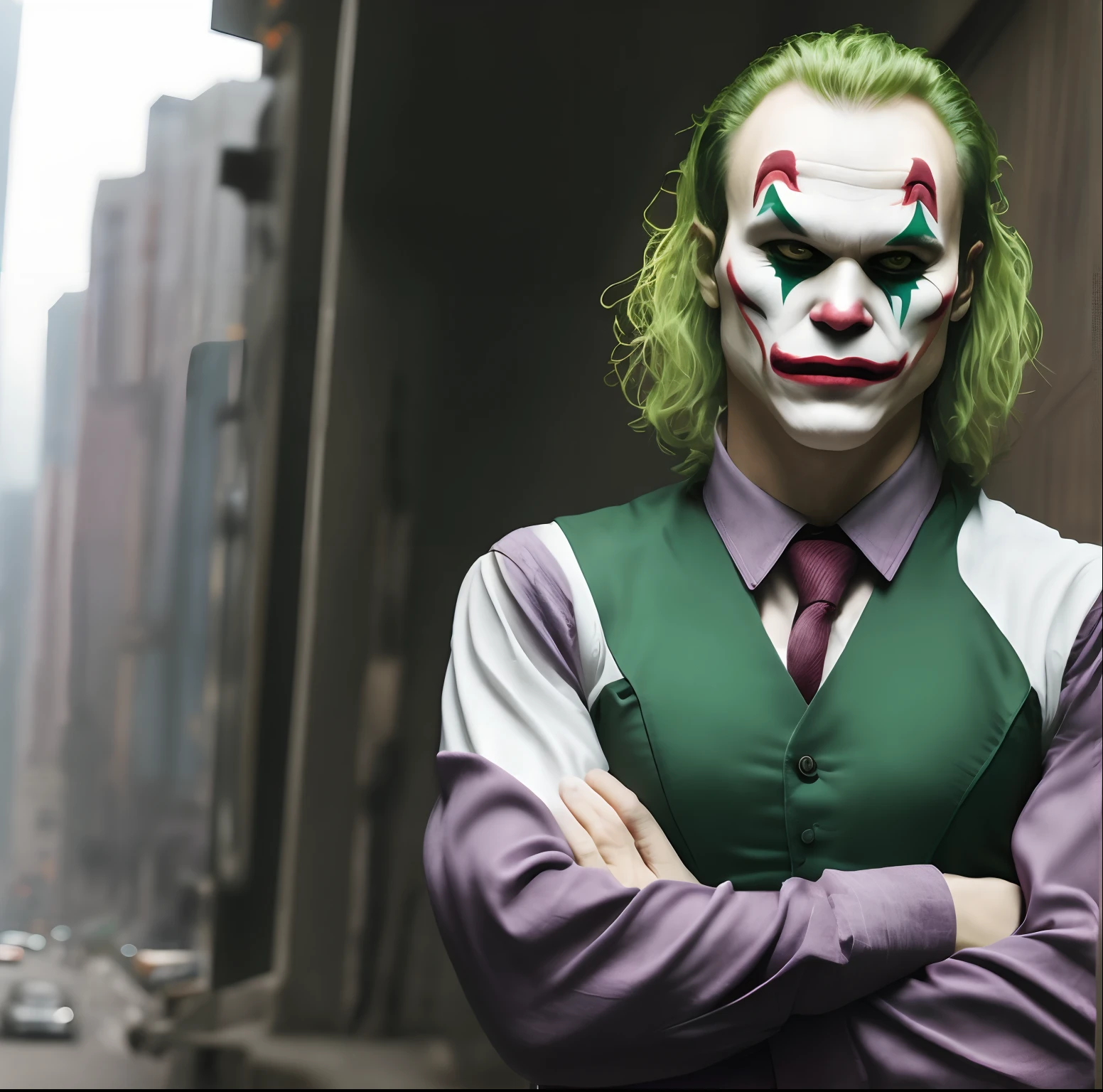 Buff Female Heath Ledger Joker
