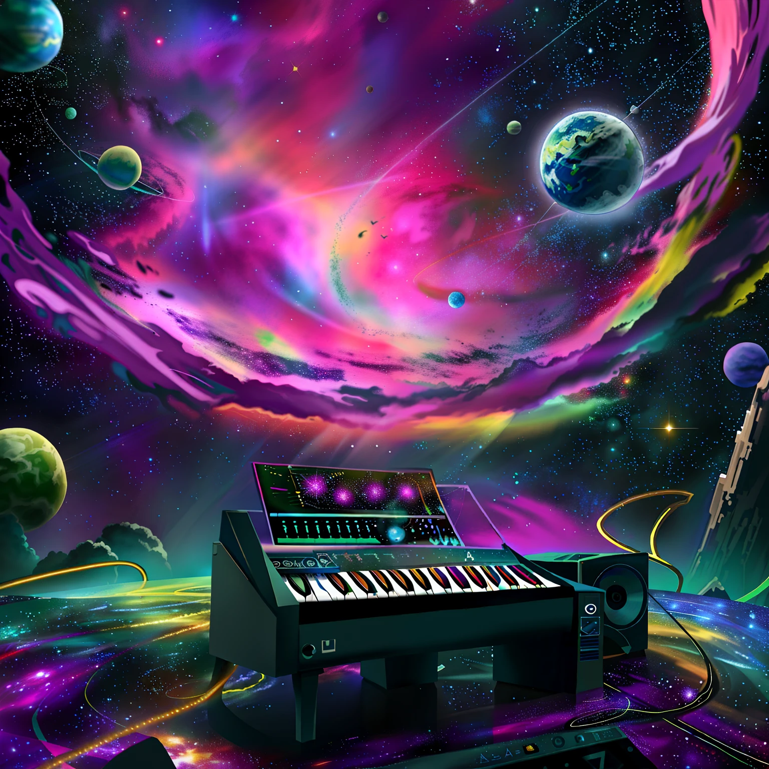 Realistic Space Drawing