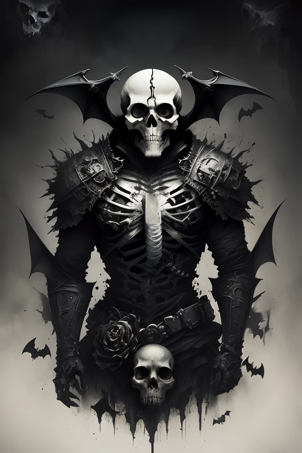 horned undead skeleton