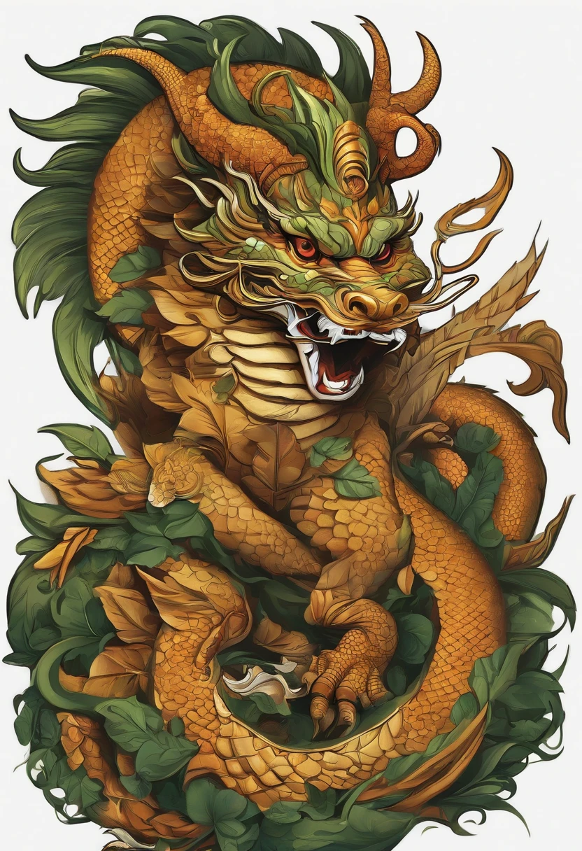 Masterpiece, best quality, {best quality}, {{masterpiece}}, {highres}, anime, attractive, exotic, Quetzalcoatl, Kukulkan, Serpent God, feathered serpent, flying plumes, plumage, Aztec, golden, gold, thunder, thunder, claws, sharp teeth, serious, destruction