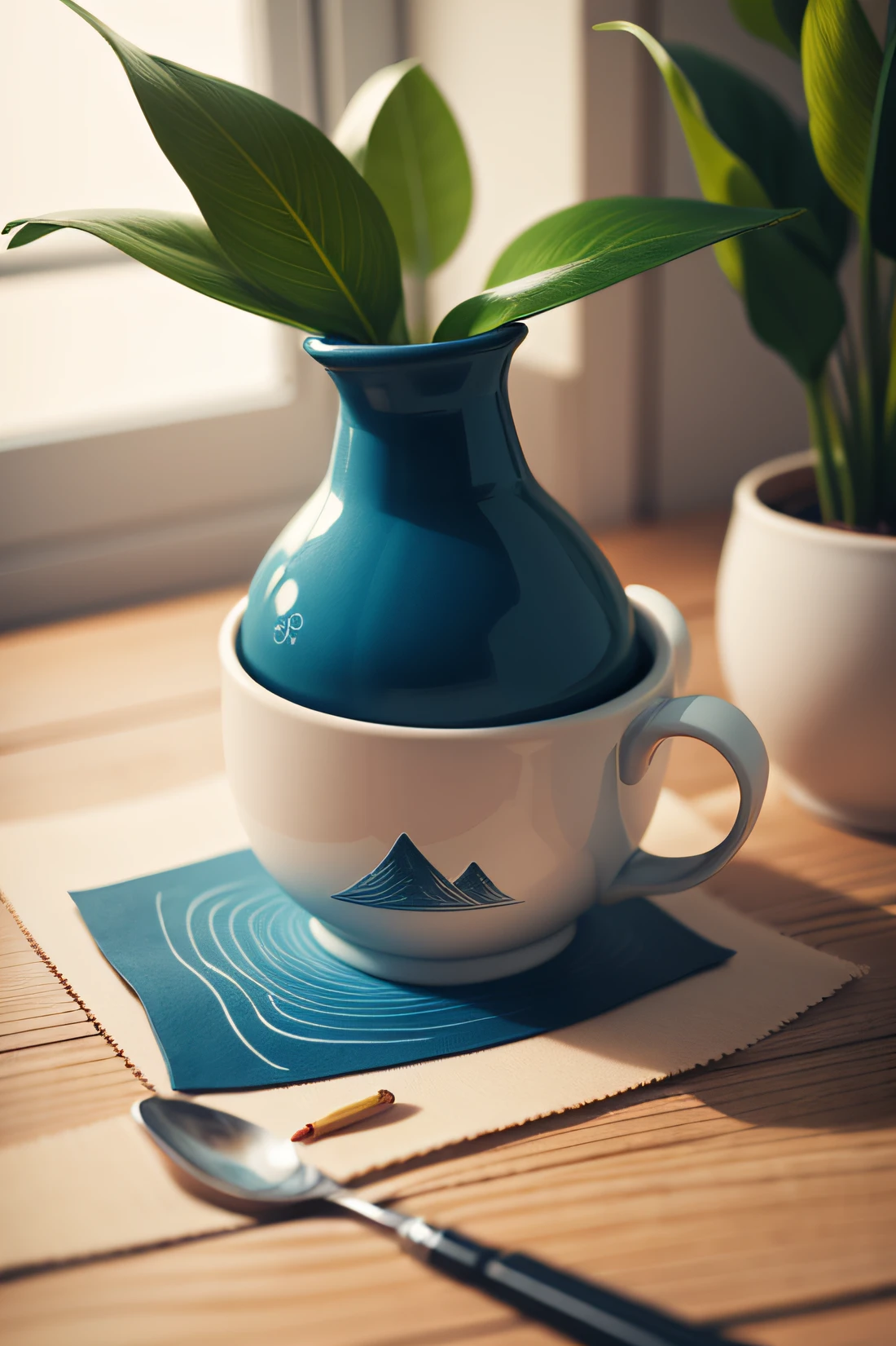 Environmental theme,Ceramic supplies,Hand drawn style