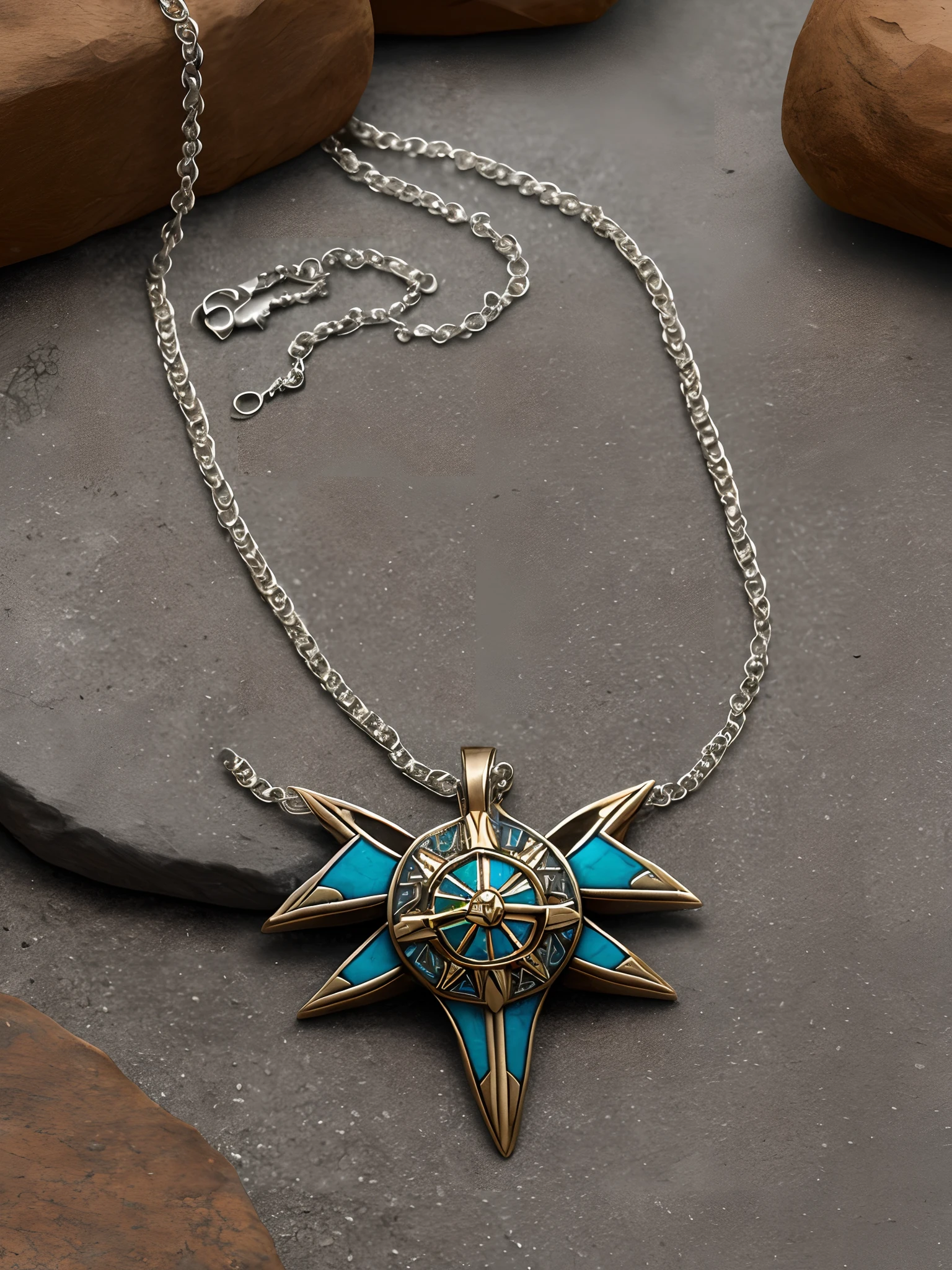 School of the cat witcher medallion necklace