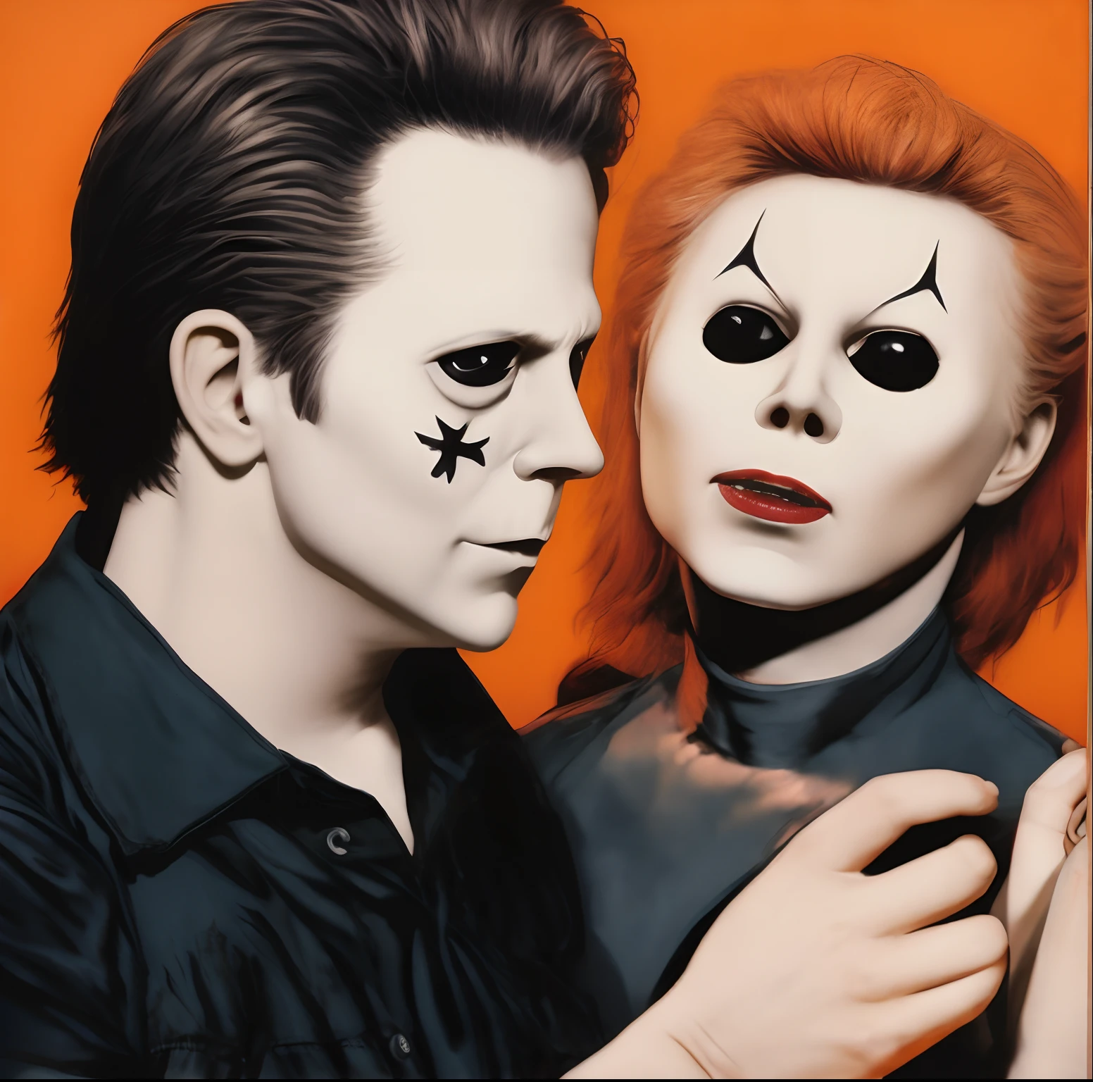 Michael Myers proposing to y/n.