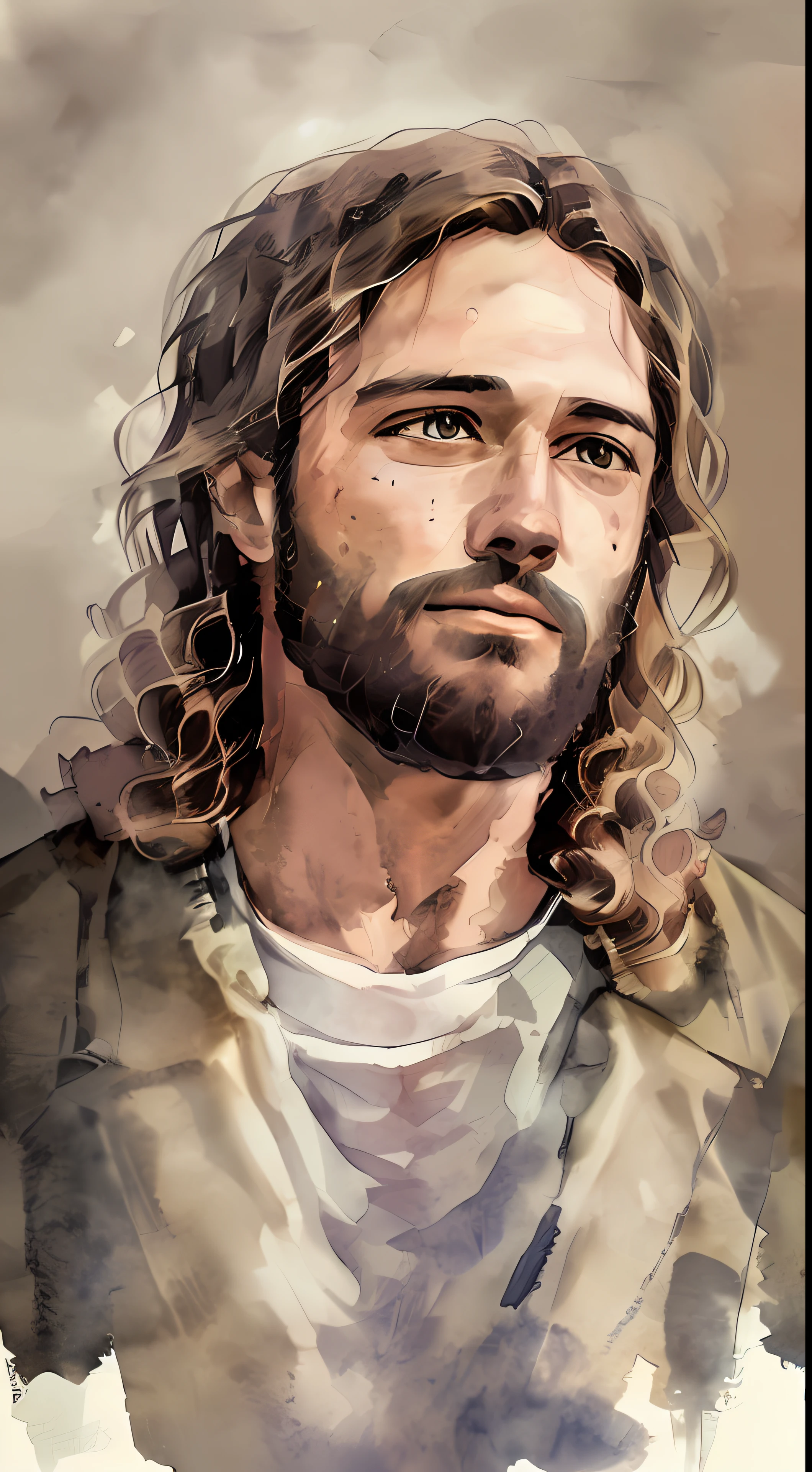 Traditional Face of Jesus Christ