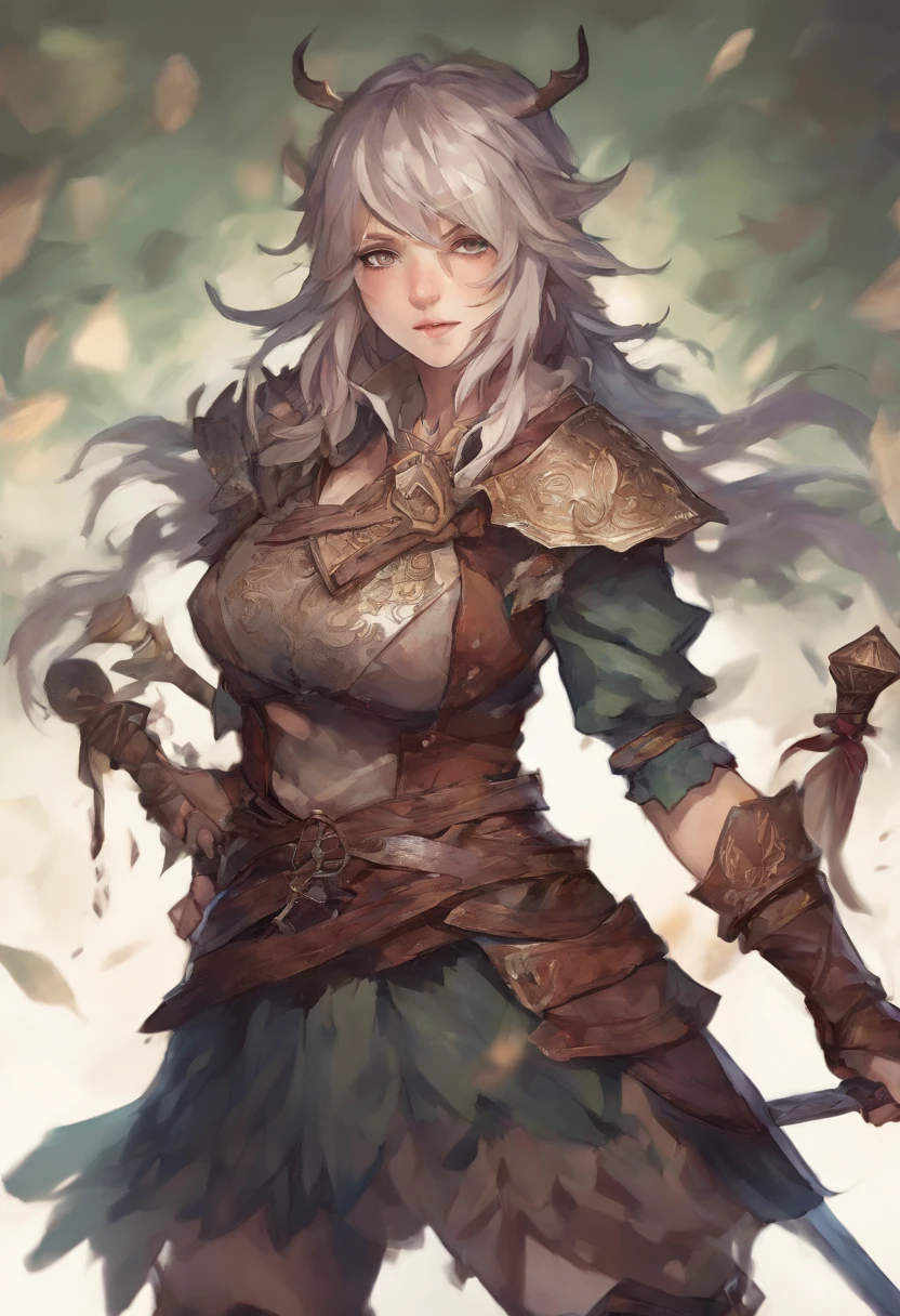 Illustration of ((gigantic breasts)), huge breasts, massive natural breasts, scantly clad female knight, long flowing white hair, mature woman, milf, sexy, seductive, alluring, erotic, nsfw, wearing black leather body straps harness, Micro thong, masterpiece, sketch, [[soft watercolour painting]], ancient ruins, moss, nature, shallow water, looking at viewer teasing you with her breasts, anime, detailed face, detailed eyes, detailed face, ultra detailed, ((anime)),